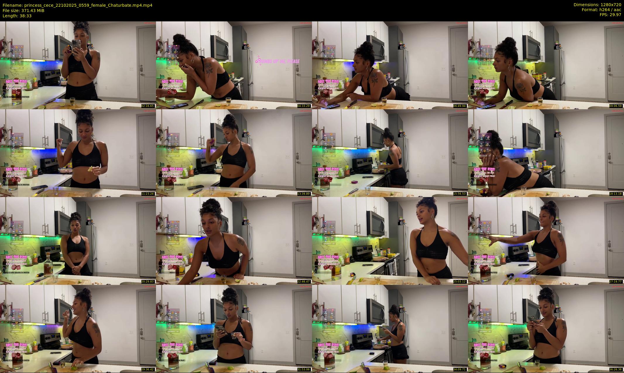 princess_cece — 39 minute Chaturbate female cam show recording, 720p, Oct 22, 2025