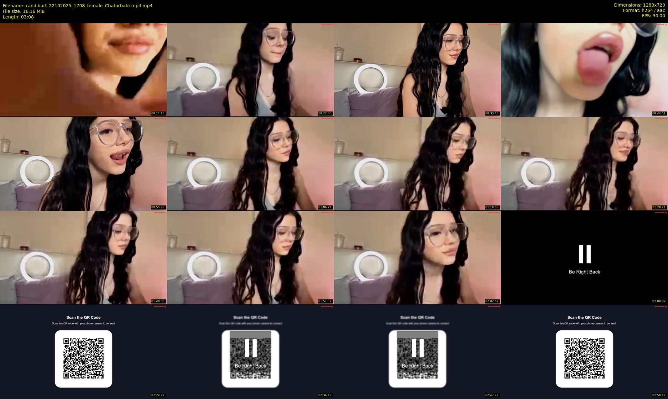 randiburt — 4 minute Chaturbate female cam show recording, 720p, Oct 22, 2025
