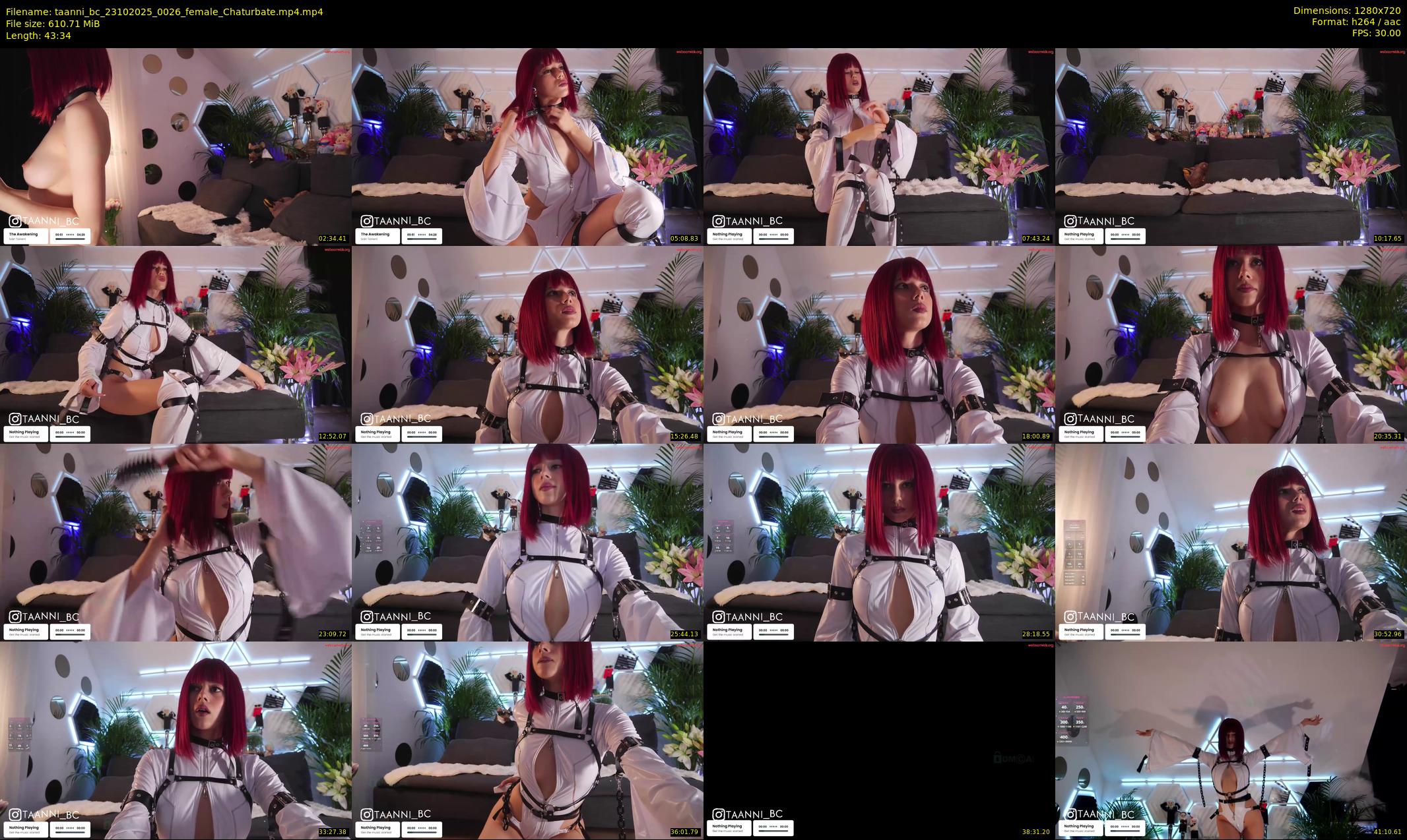taanni_bc — 44 minute Chaturbate female cam show recording, 720p, Oct 23, 2025