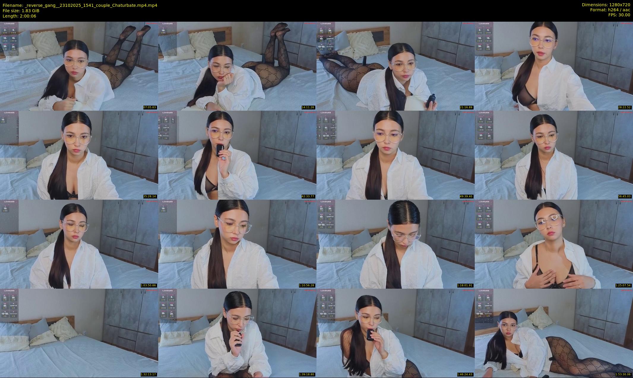 _reverse_gang_ — 121 minute Chaturbate couple cam show recording, 720p, Oct 23, 2025