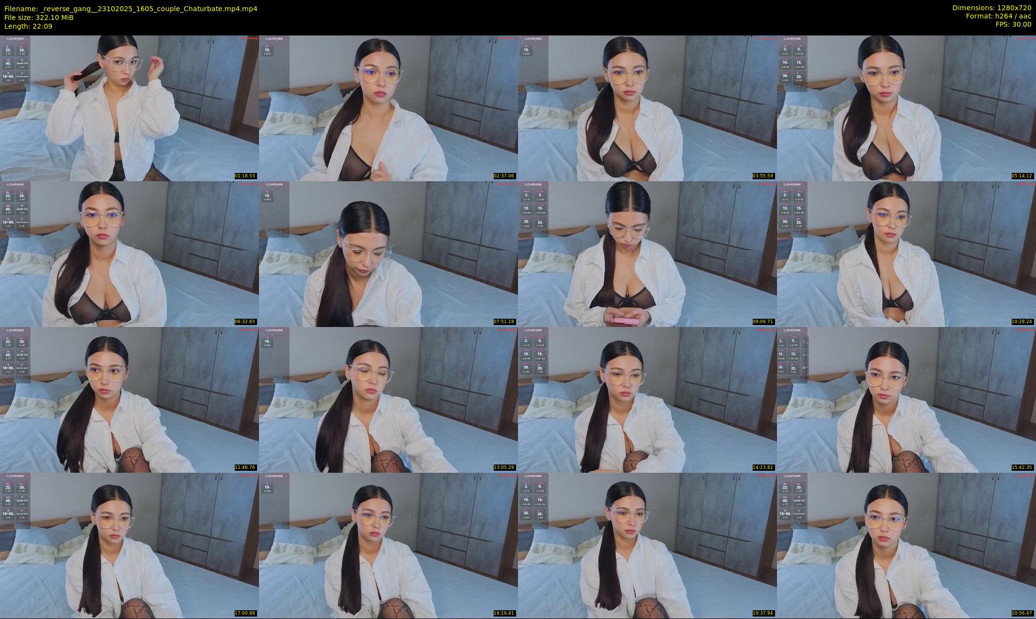 _reverse_gang_ — 23 minute Chaturbate couple cam show recording, 720p, Oct 23, 2025