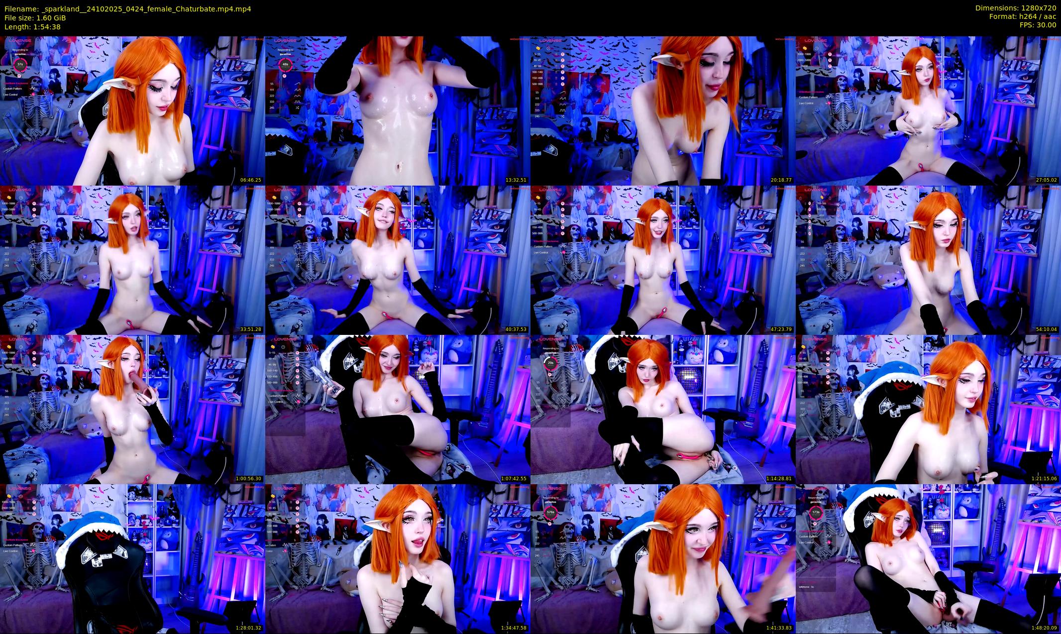 _sparkland_ — 115 minute Chaturbate female cam show recording, 720p, Oct 24, 2025
