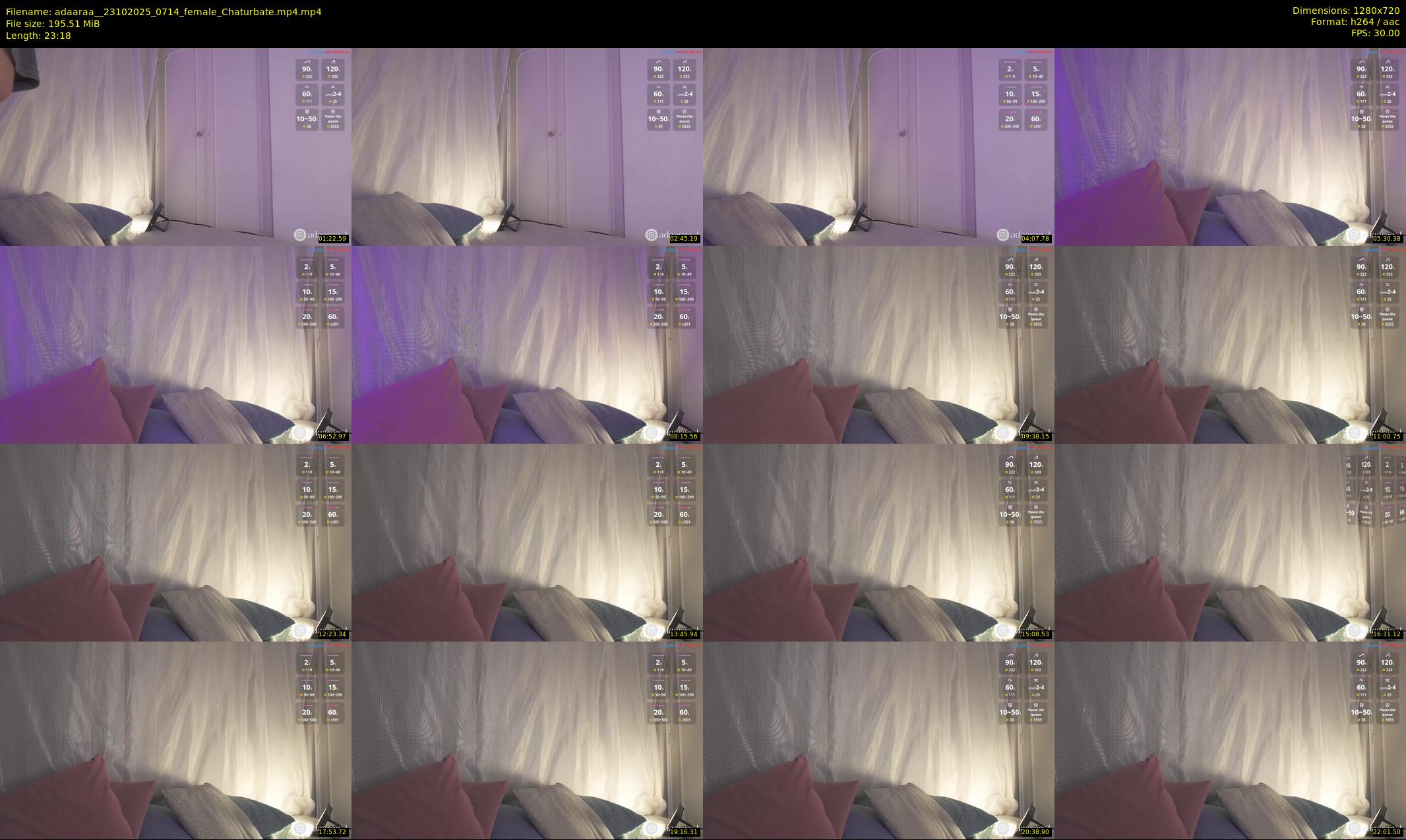 adaaraa_ — 24 minute Chaturbate female cam show recording, 720p, Oct 23, 2025