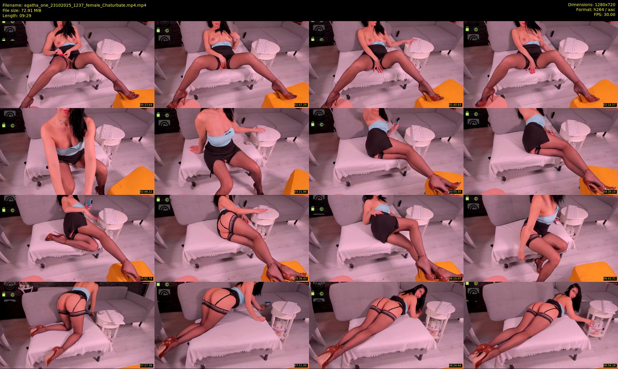 agatha_one — 10 minute Chaturbate female cam show recording, 720p, Oct 23, 2025
