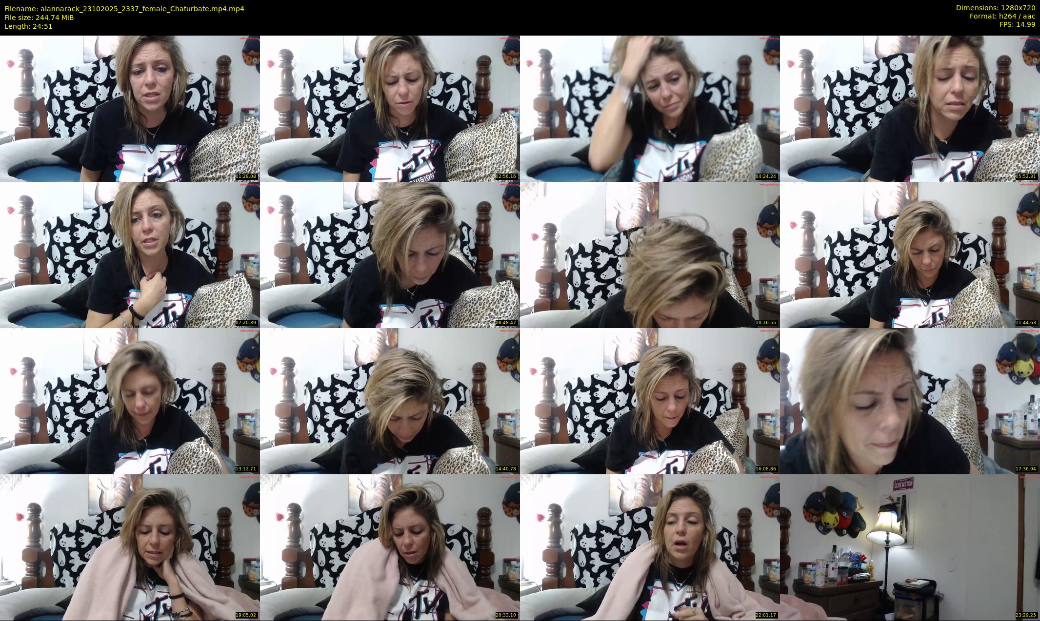 alannarack — 25 minute Chaturbate female cam show recording, 720p, Oct 23, 2025