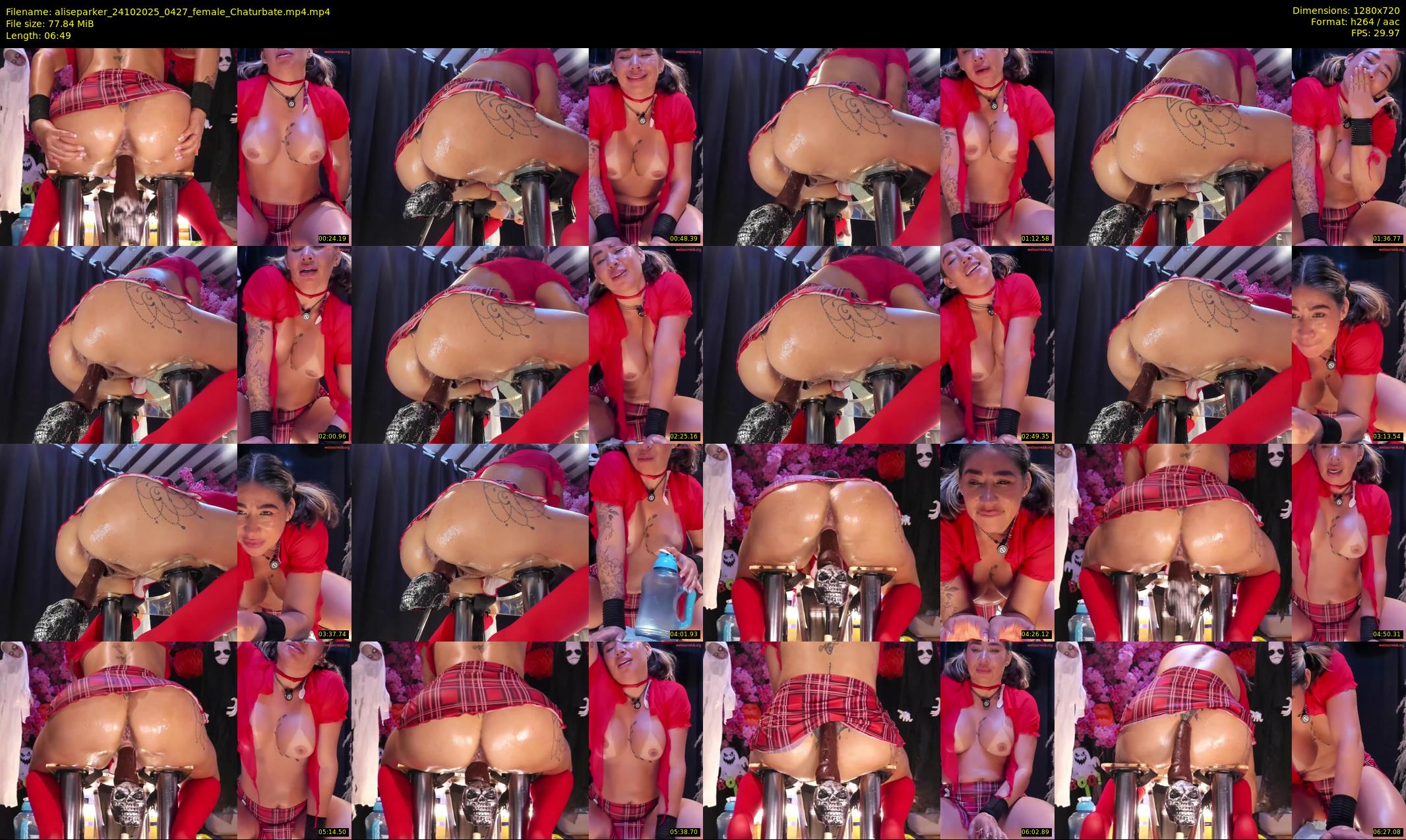 aliseparker — 7 minute Chaturbate female cam show recording, 720p, Oct 24, 2025
