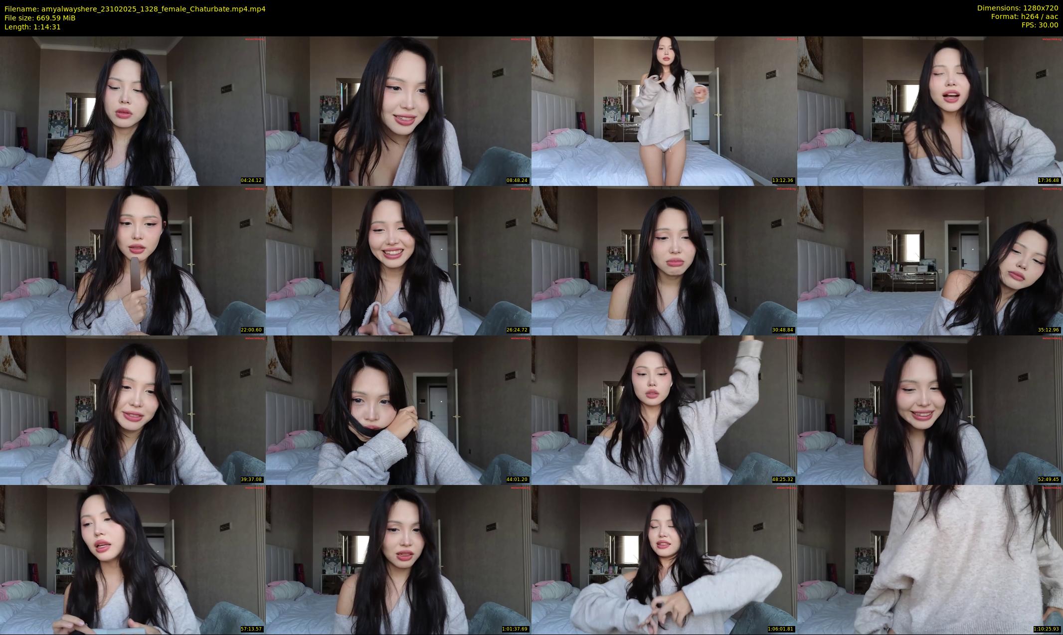 amyalwayshere — 75 minute Chaturbate female cam show recording, 720p, Oct 23, 2025
