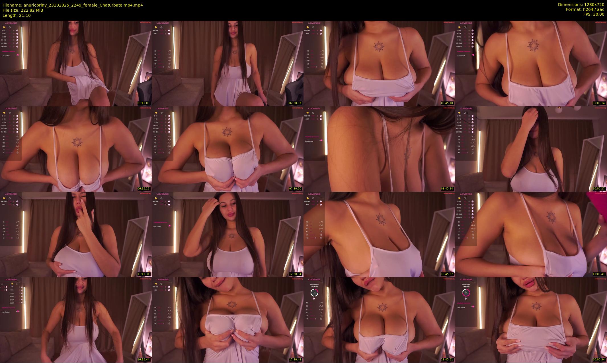 anuricbriny — 22 minute Chaturbate female cam show recording, 720p, Oct 23, 2025