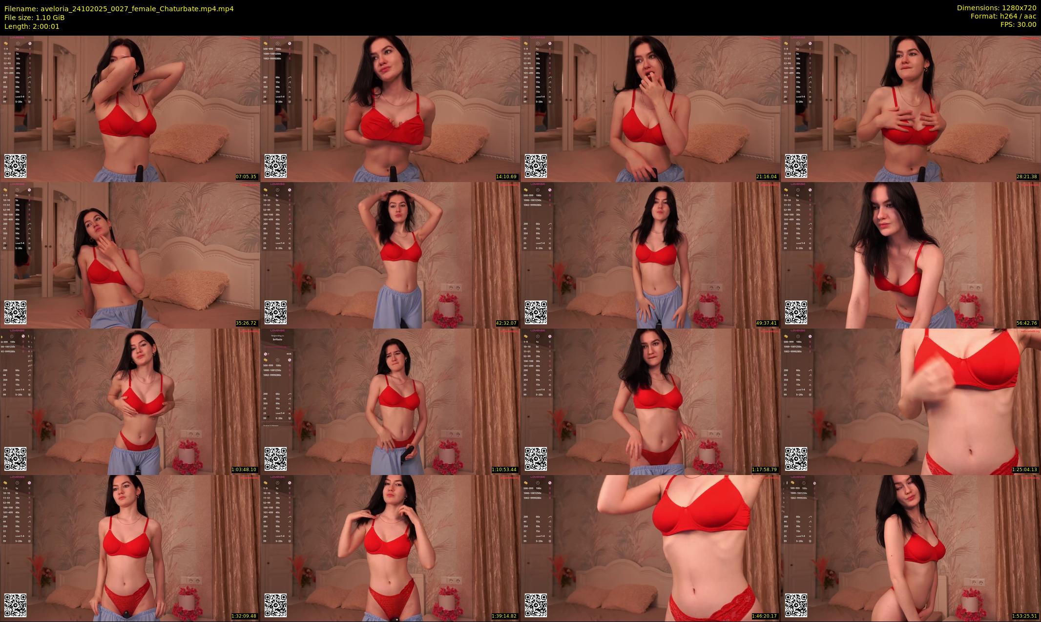aveloria — 121 minute Chaturbate female cam show recording, 720p, Oct 24, 2025