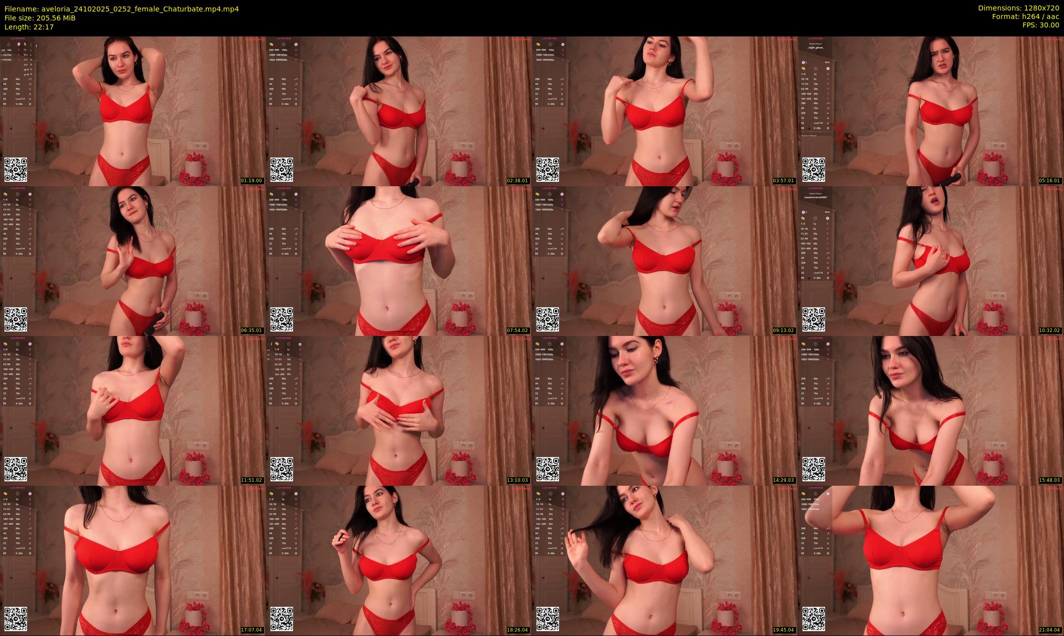 aveloria — 23 minute Chaturbate female cam show recording, 720p, Oct 24, 2025
