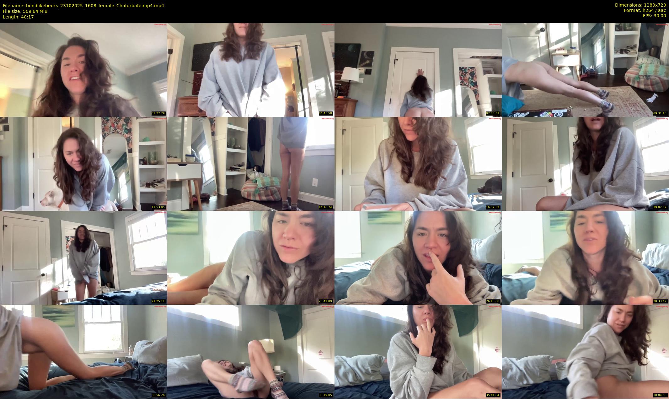bendlikebecks — 41 minute Chaturbate female cam show recording, 720p, Oct 23, 2025