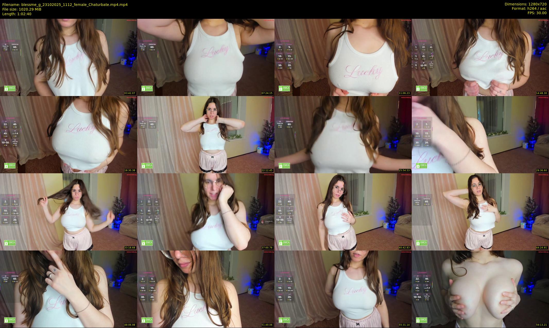 blessme_g — 63 minute Chaturbate female cam show recording, 720p, Oct 23, 2025