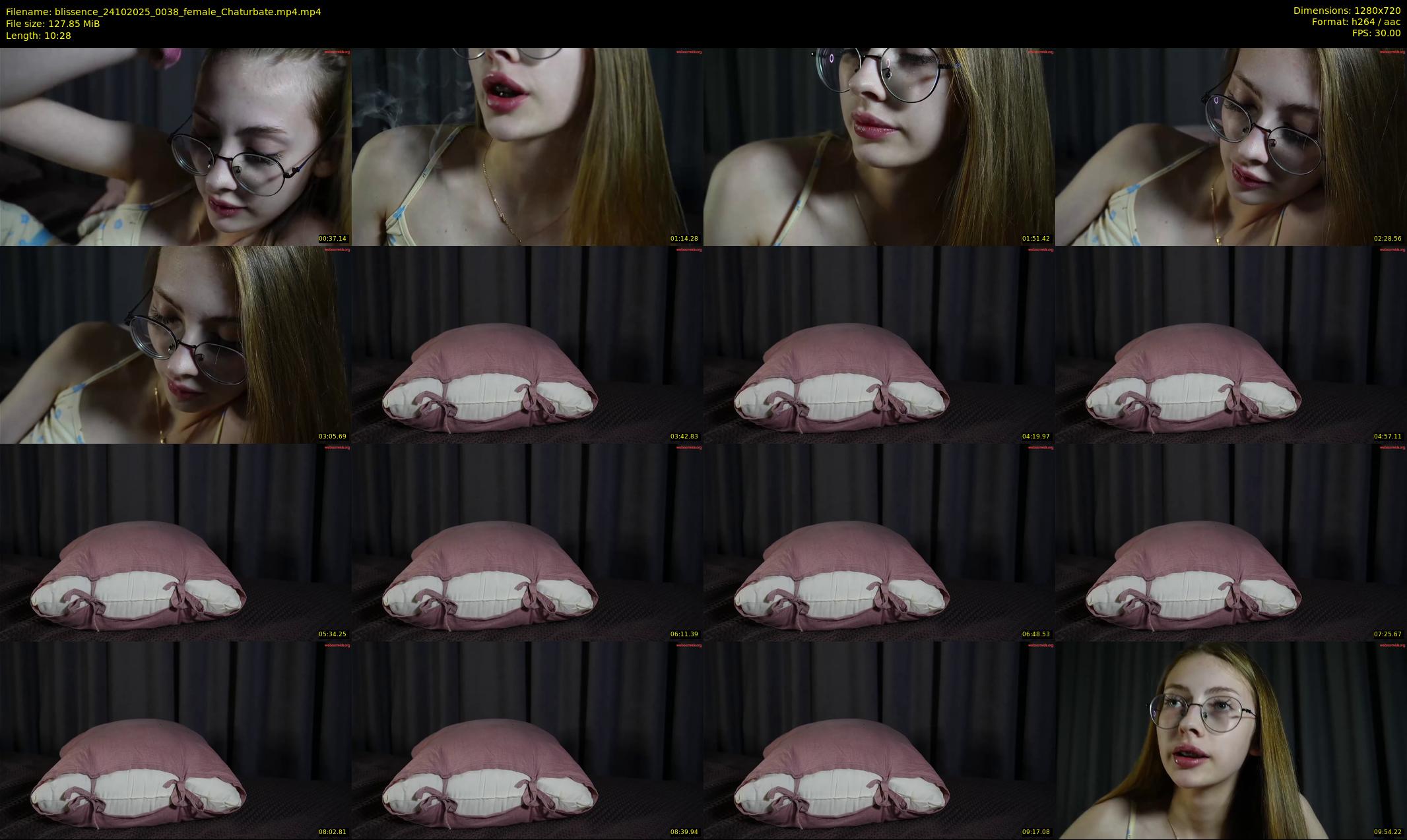 blissence — 11 minute Chaturbate female cam show recording, 720p, Oct 24, 2025