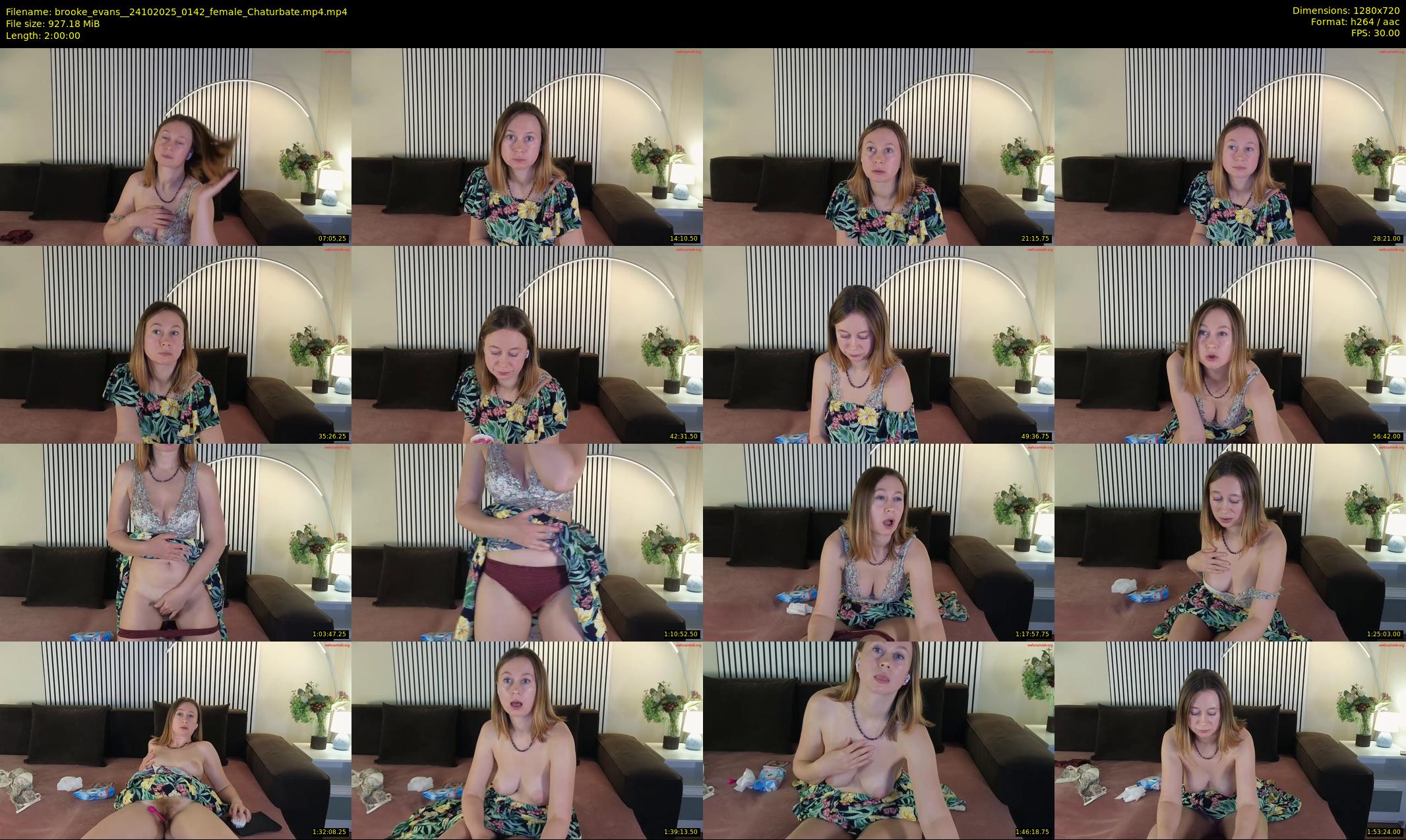 brooke_evans_ — 120 minute Chaturbate female cam show recording, 720p, Oct 24, 2025