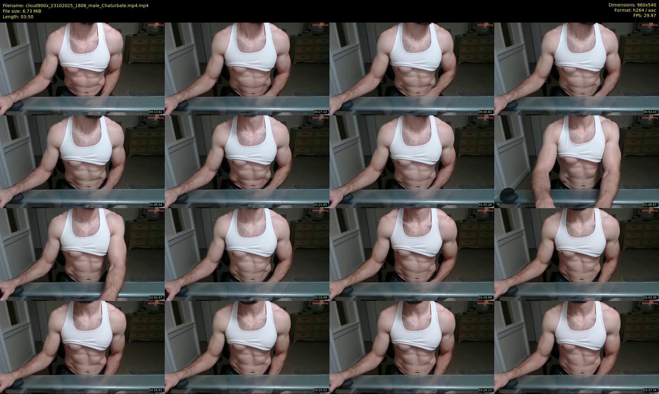 cloud900x — 4 minute Chaturbate male cam show recording, 480p, Oct 23, 2025