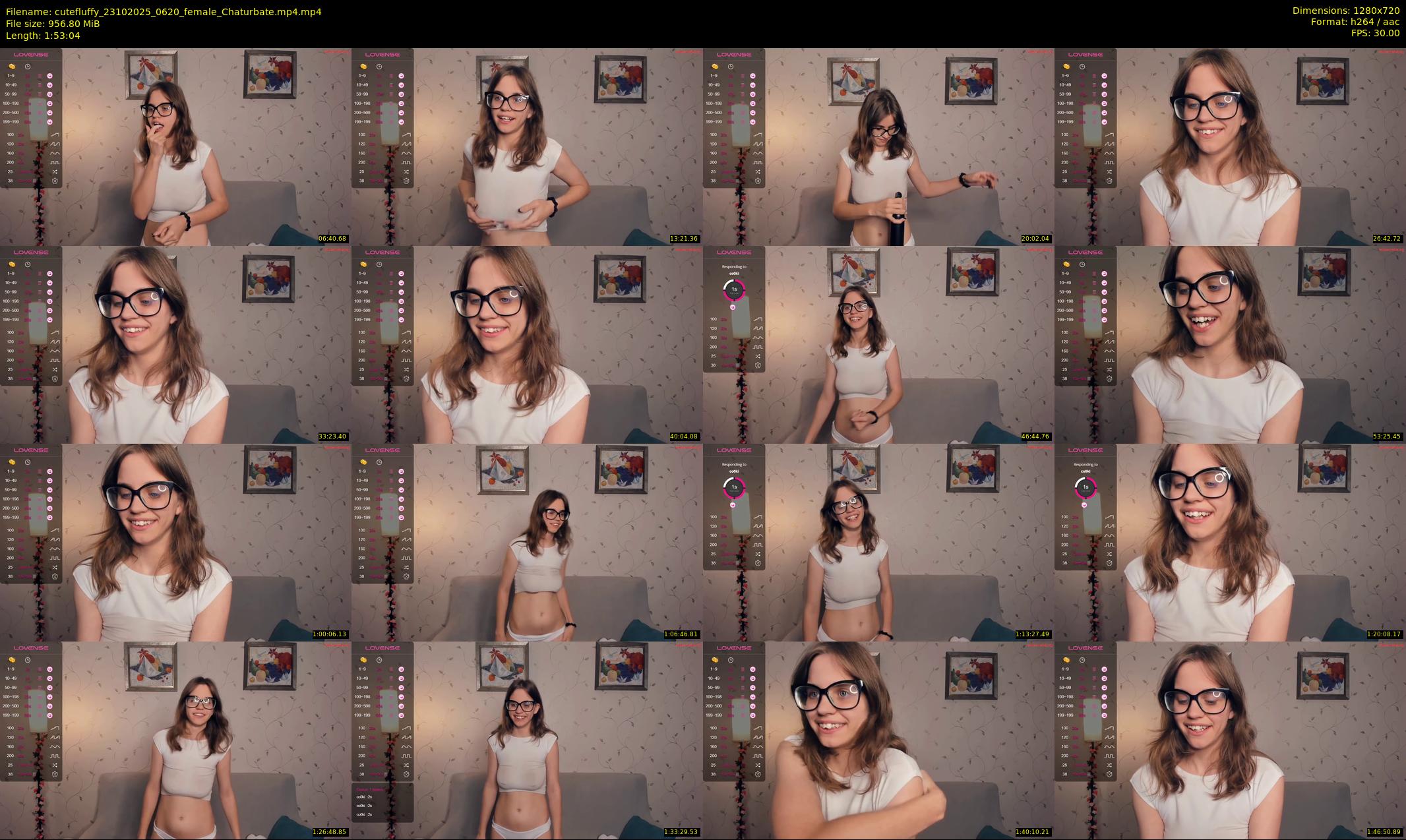 cutefluffy — 114 minute Chaturbate female cam show recording, 720p, Oct 23, 2025