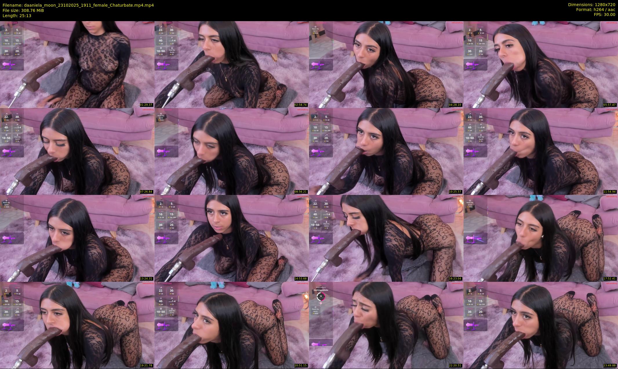 daaniela_moon — 26 minute Chaturbate female cam show recording, 720p, Oct 23, 2025