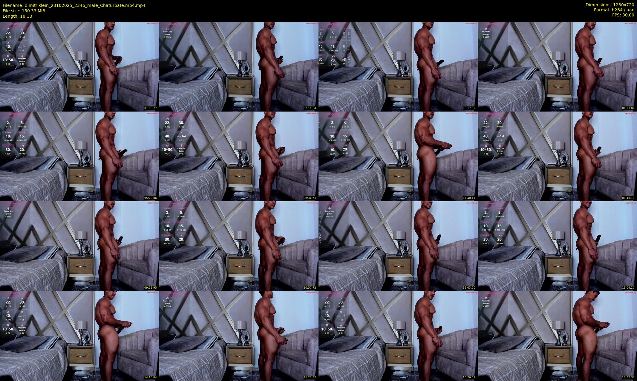 dimitriklein — 19 minute Chaturbate male cam show recording, 720p, Oct 23, 2025