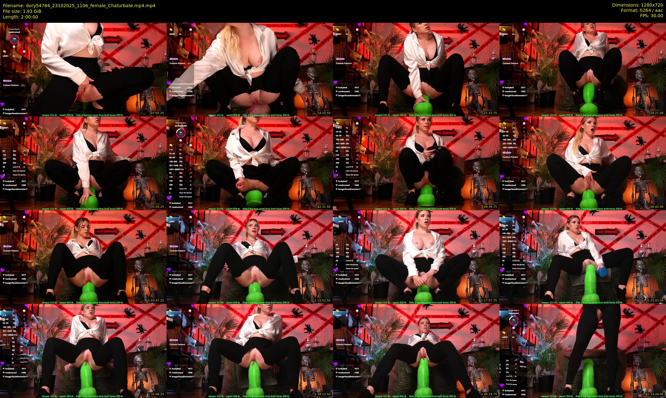 dory54784 — 120 minute Chaturbate female cam show recording, 720p, Oct 23, 2025