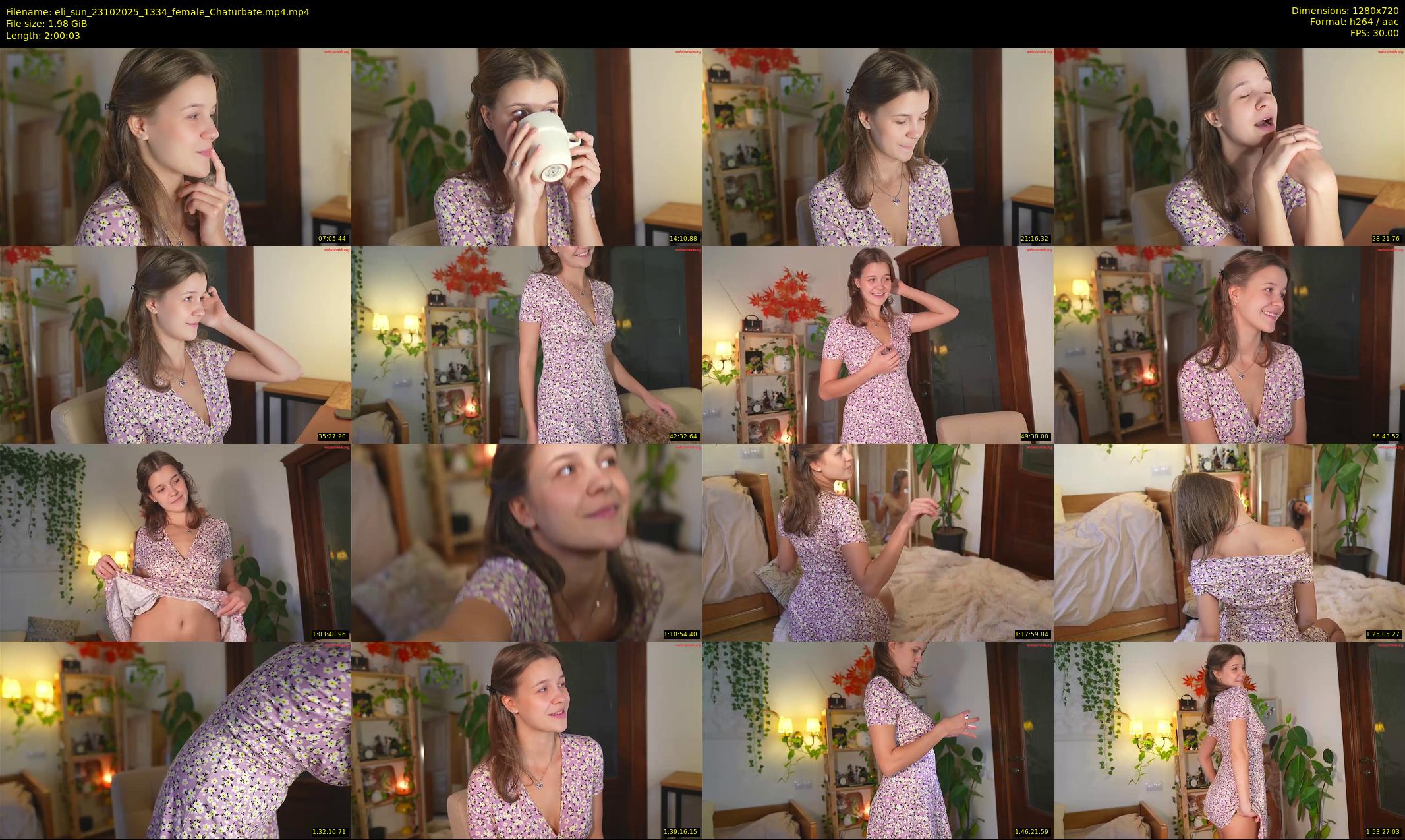 eli_sun — 121 minute Chaturbate female cam show recording, 720p, Oct 23, 2025