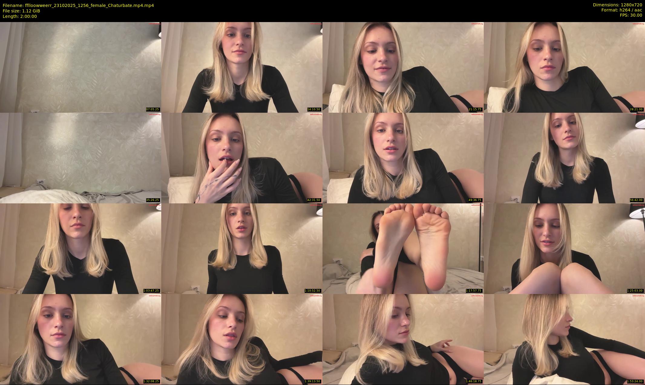 fflloowweerr — 120 minute Chaturbate couple cam show recording, 720p, Oct 23, 2025