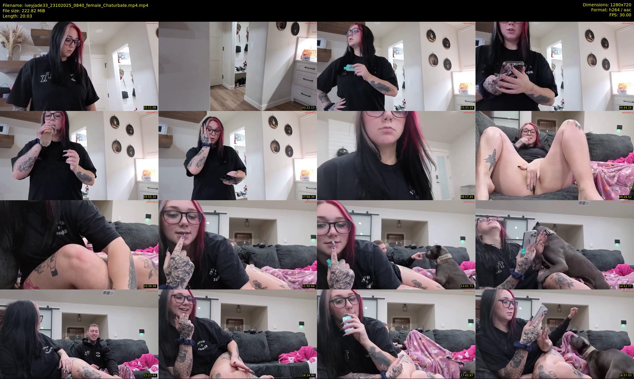 iveyjade33 — 21 minute Chaturbate female cam show recording, 720p, Oct 23, 2025