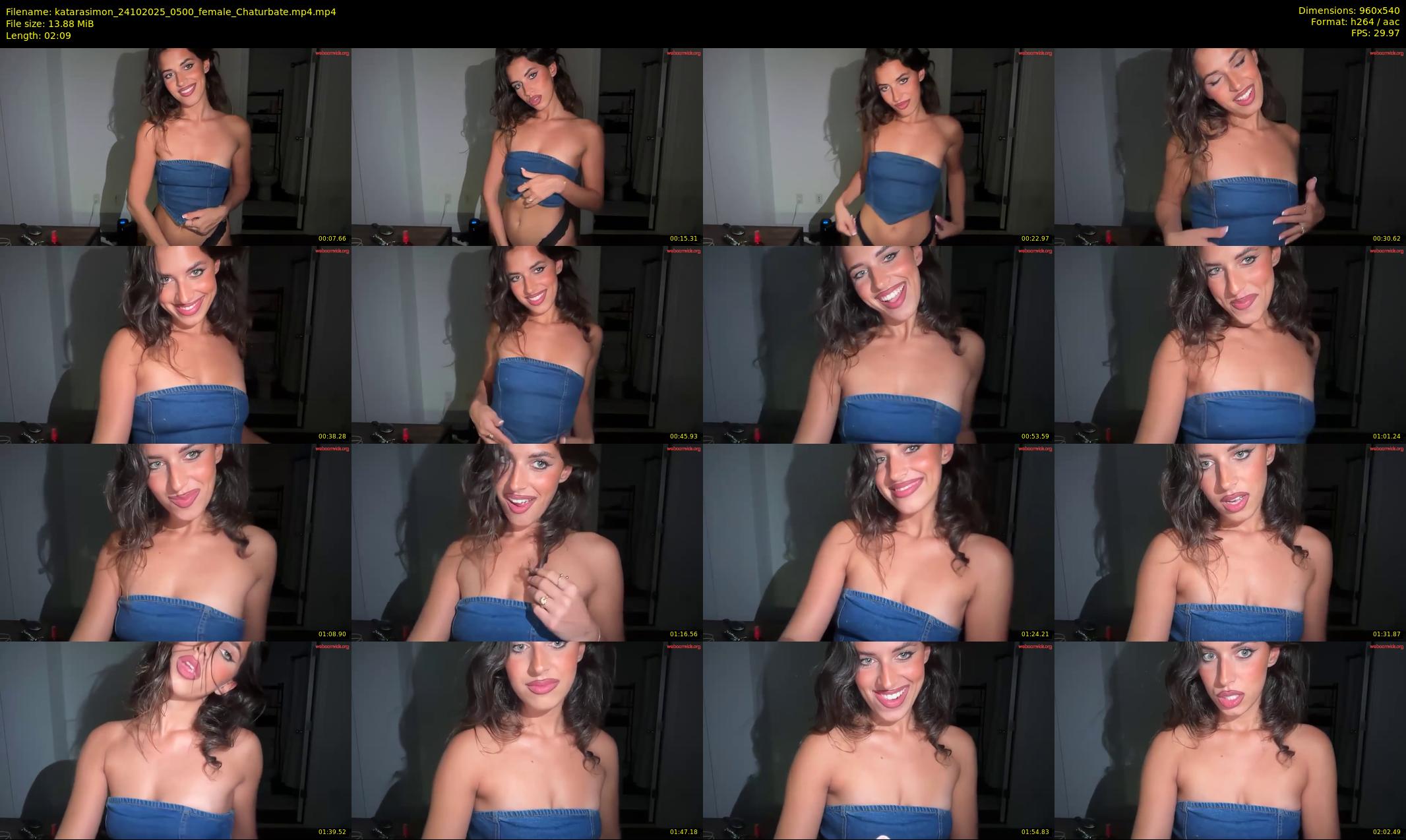 katarasimon — 3 minute Chaturbate female cam show recording, 480p, Oct 24, 2025