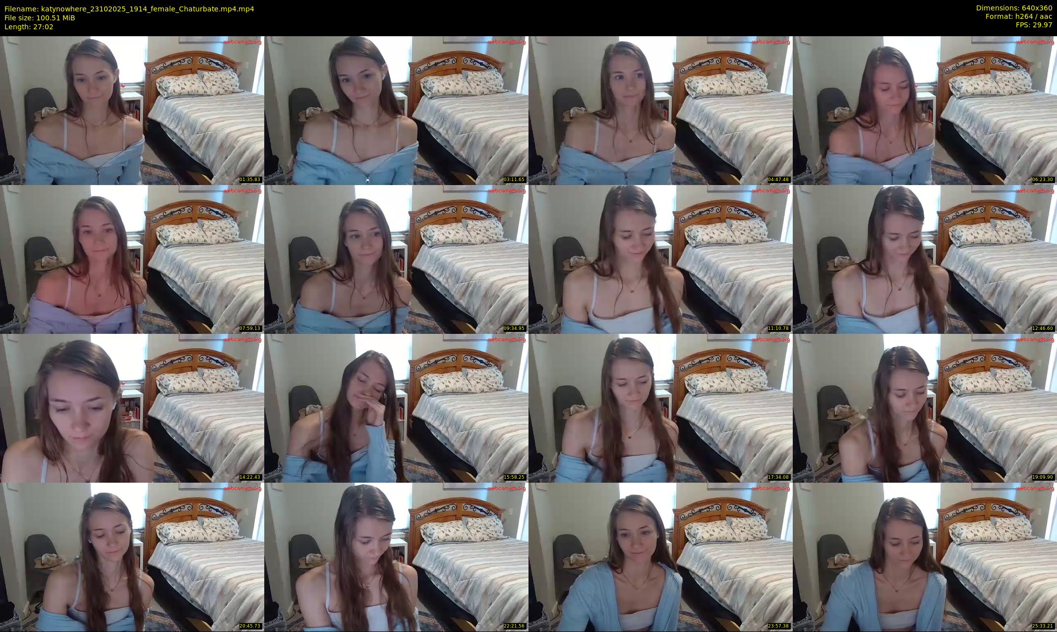 katynowhere — 28 minute Chaturbate female cam show recording, 360p, Oct 23, 2025