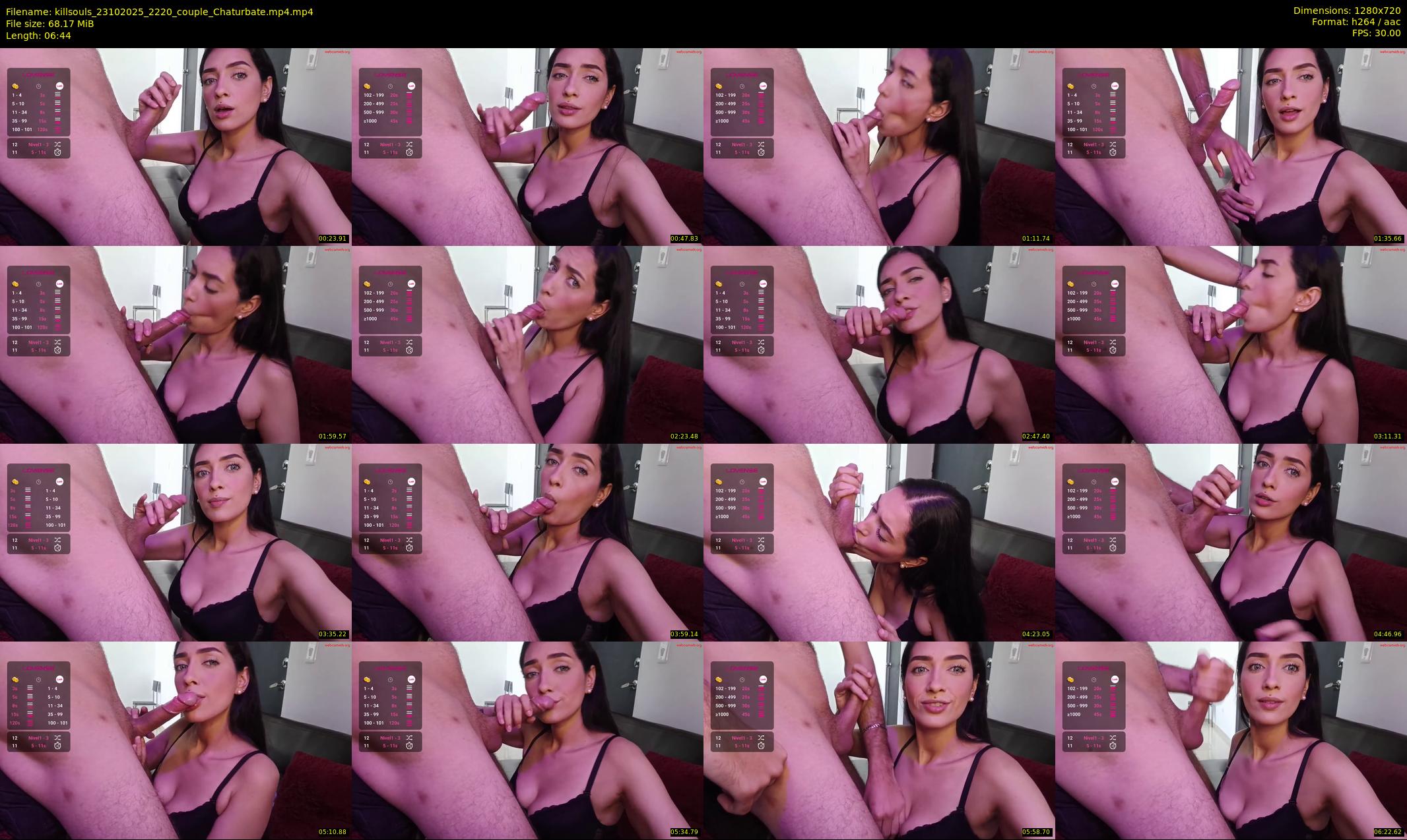 killsouls — 7 minute Chaturbate couple cam show recording, 720p, Oct 23, 2025
