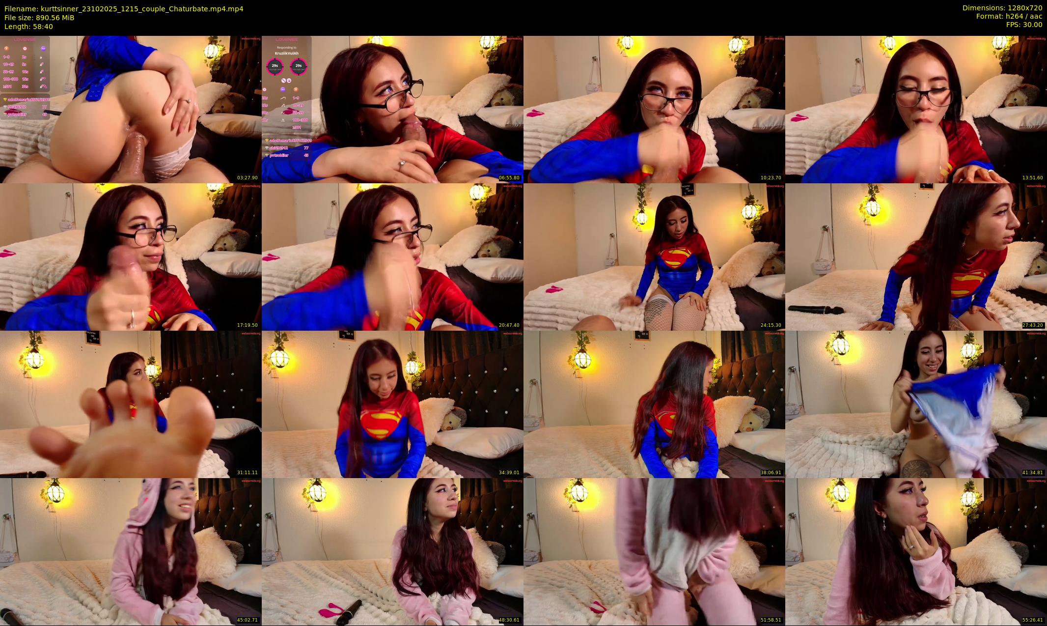 kurttsinner — 59 minute Chaturbate couple cam show recording, 720p, Oct 23, 2025