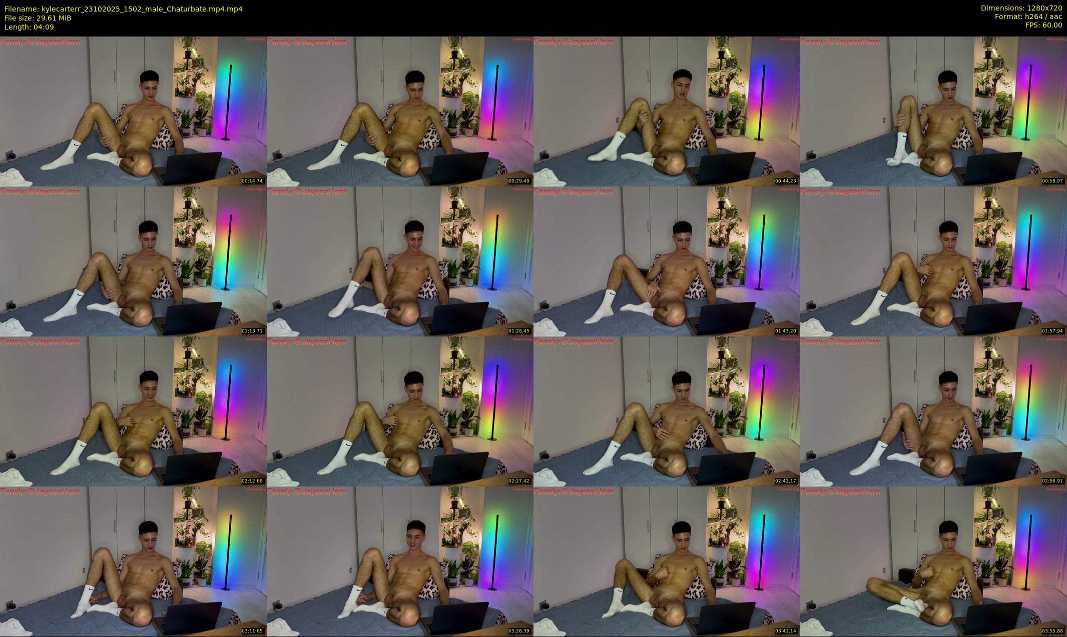 kylecarterr — 5 minute Chaturbate male cam show recording, 720p, Oct 23, 2025