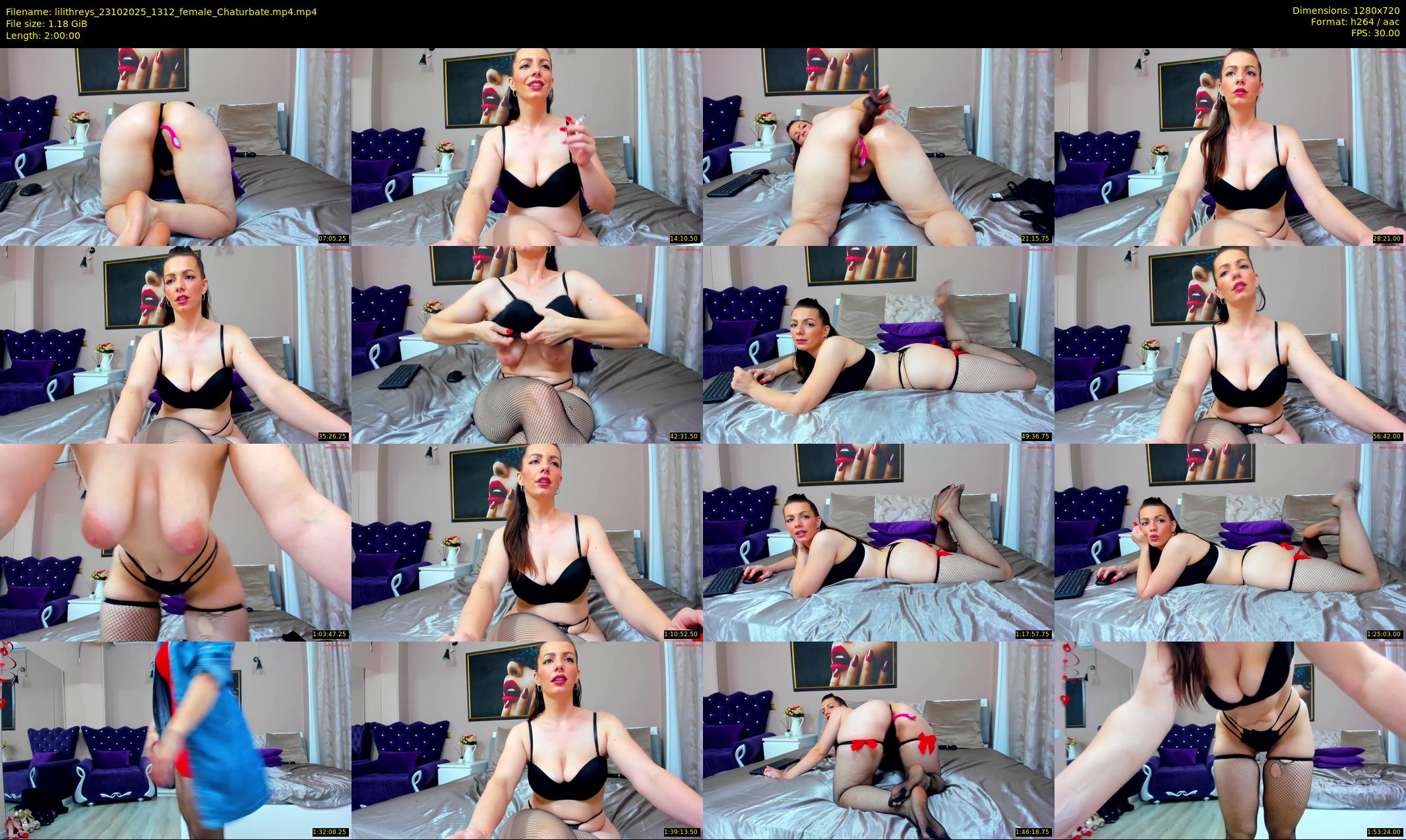 lilithreys — 120 minute Chaturbate female cam show recording, 720p, Oct 23, 2025
