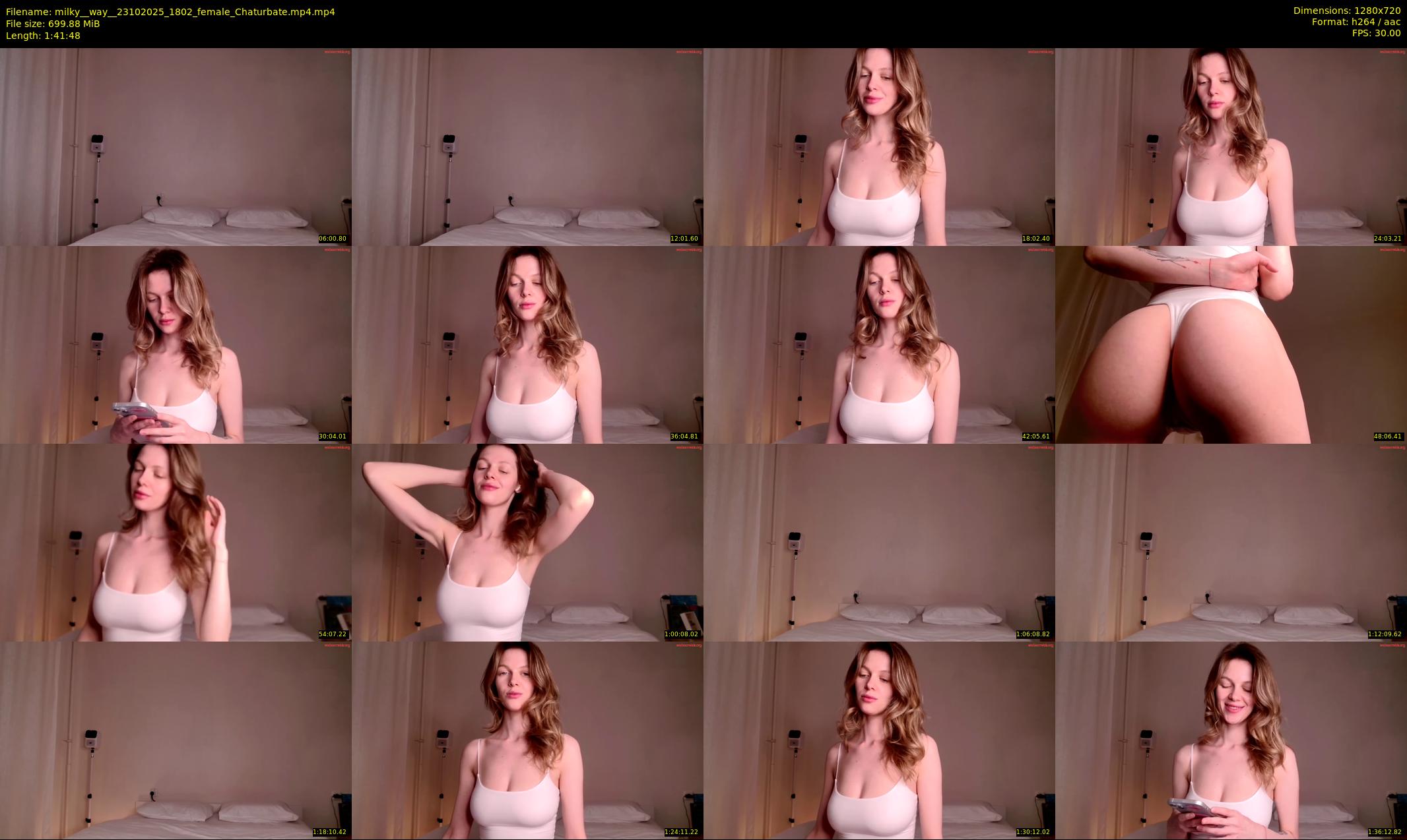 milky__way_ — 102 minute Chaturbate female cam show recording, 720p, Oct 23, 2025