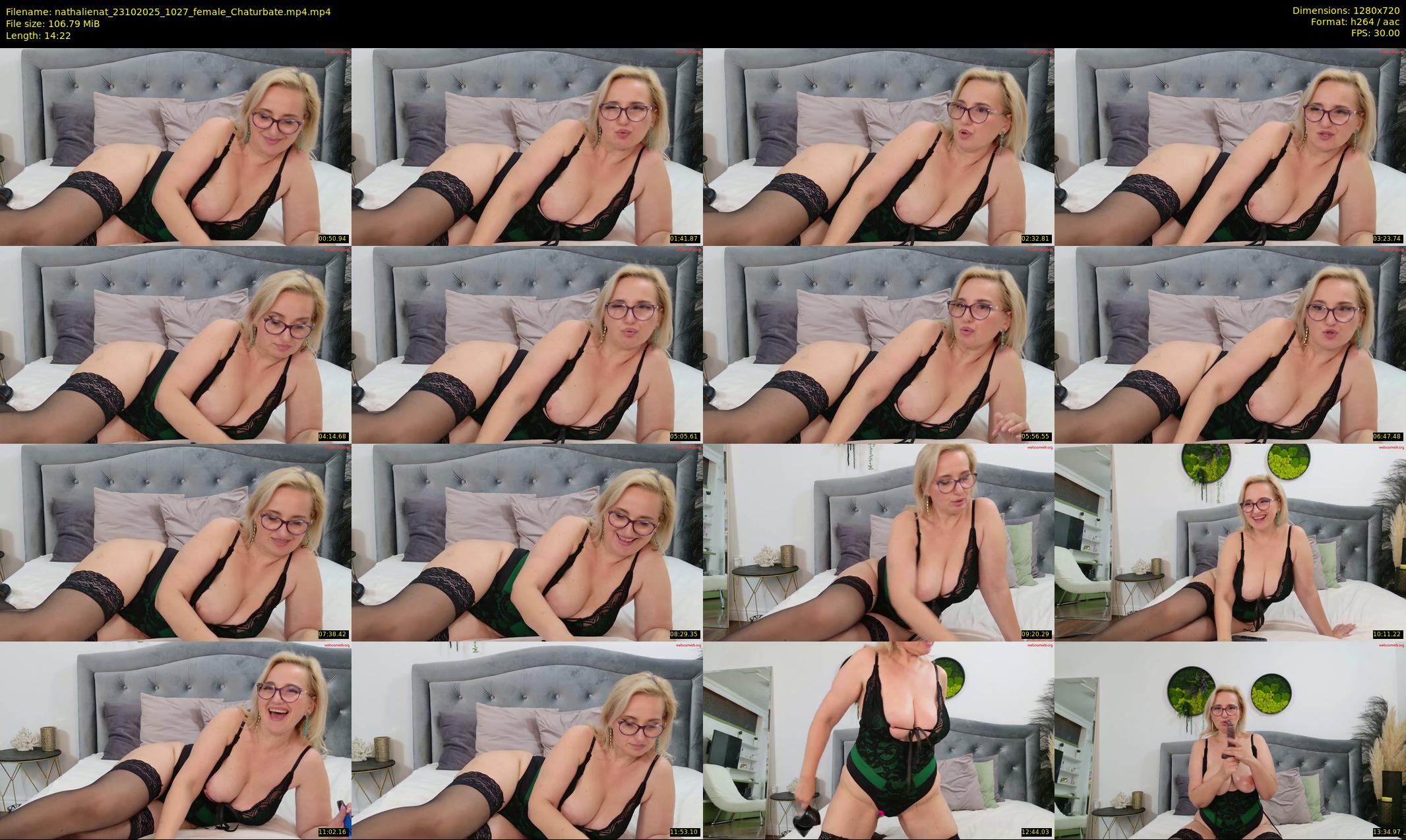 nathalienat — 15 minute Chaturbate female cam show recording, 720p, Oct 23, 2025