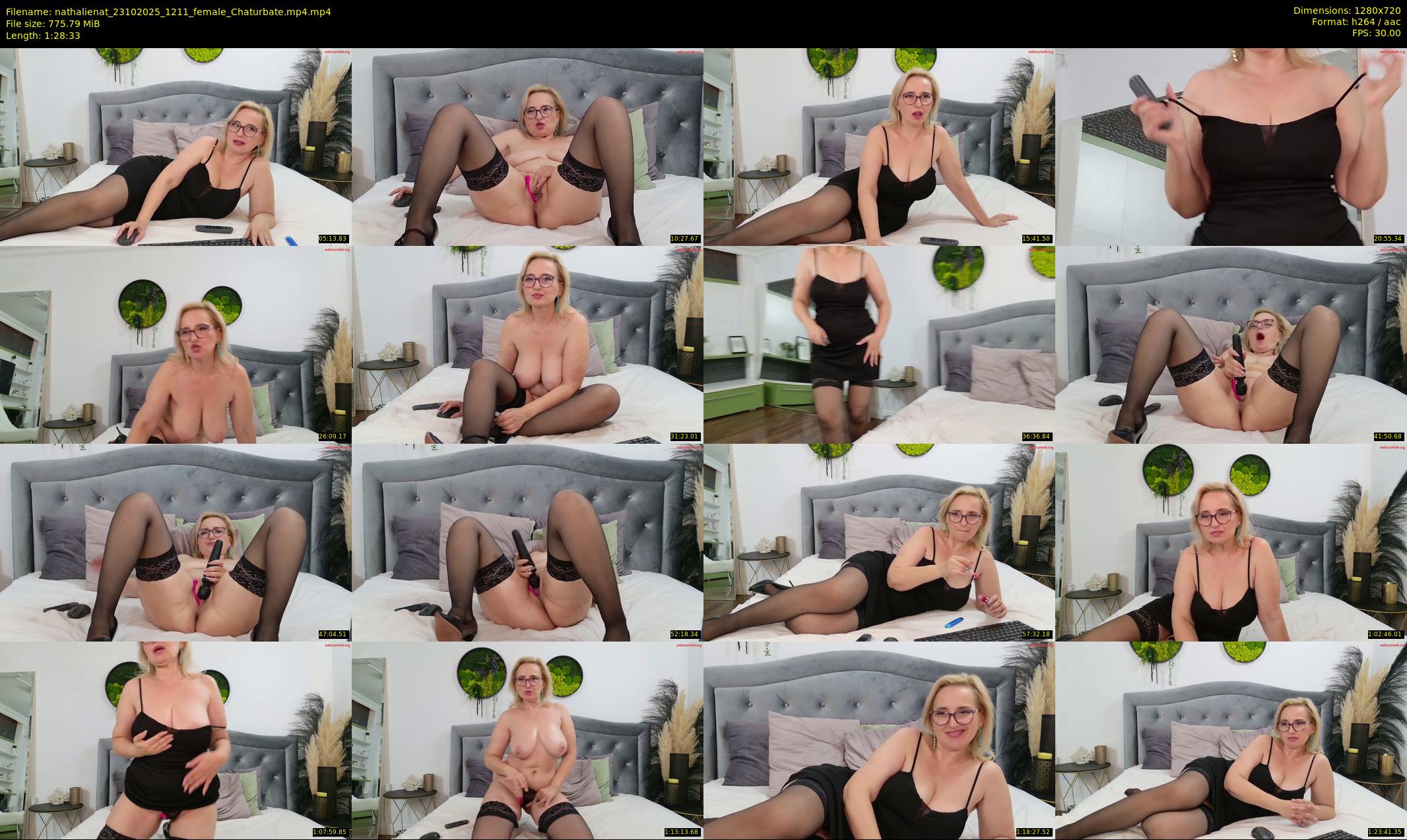 nathalienat — 89 minute Chaturbate female cam show recording, 720p, Oct 23, 2025