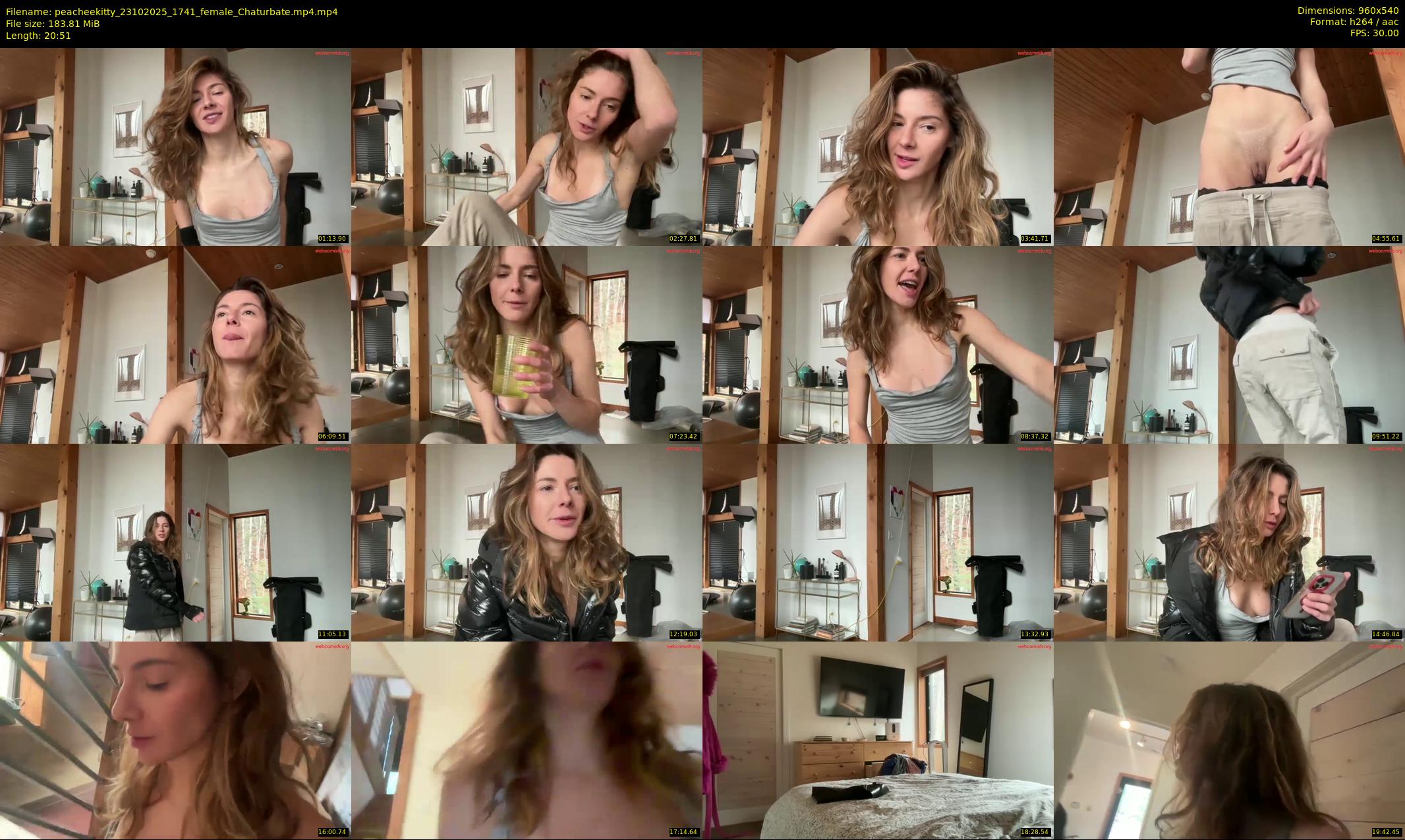 peacheekitty — 21 minute Chaturbate female cam show recording, 480p, Oct 23, 2025
