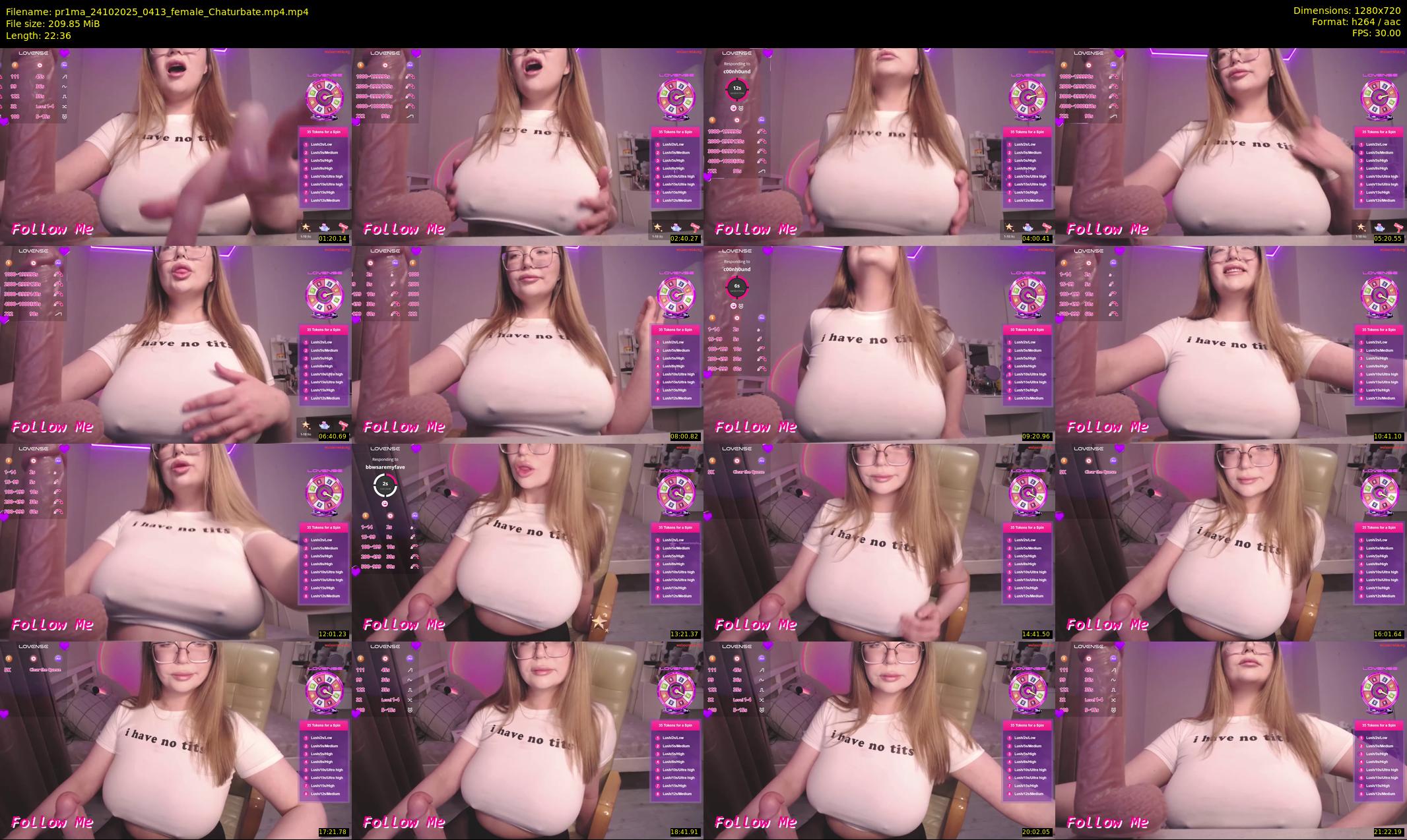 pr1ma — 23 minute Chaturbate female cam show recording, 720p, Oct 24, 2025