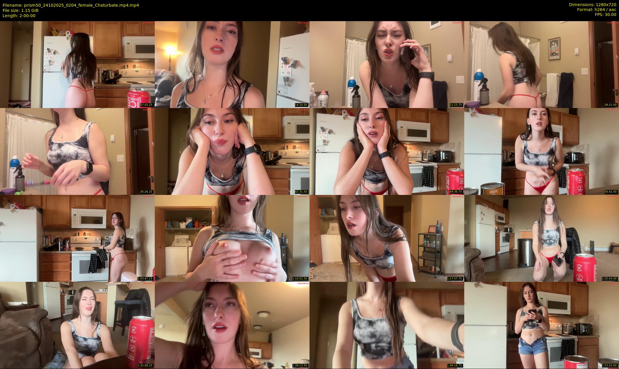 prism50 — 120 minute Chaturbate female cam show recording, 720p, Oct 24, 2025