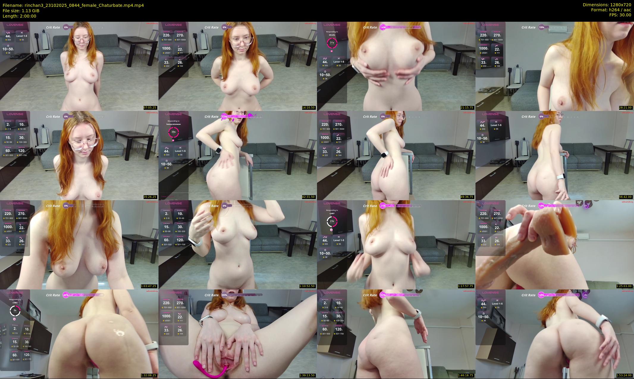 rinchan3 — 120 minute Chaturbate female cam show recording, 720p, Oct 23, 2025