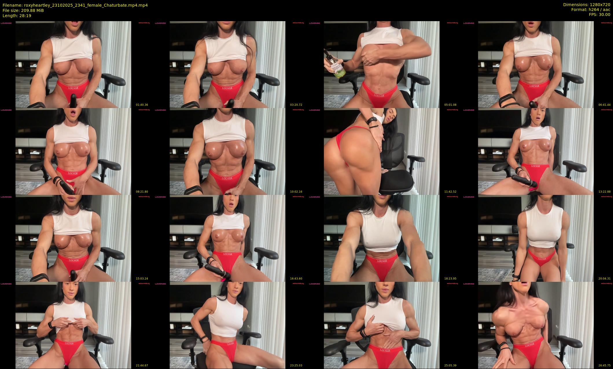 roxyheartley — 29 minute Chaturbate female cam show recording, 720p, Oct 23, 2025