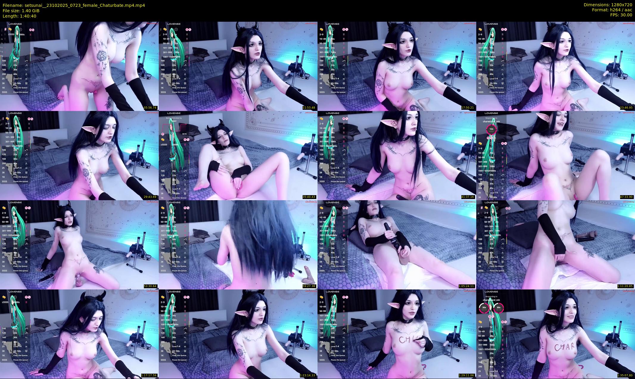 setsunai_ — 101 minute Chaturbate female cam show recording, 720p, Oct 23, 2025