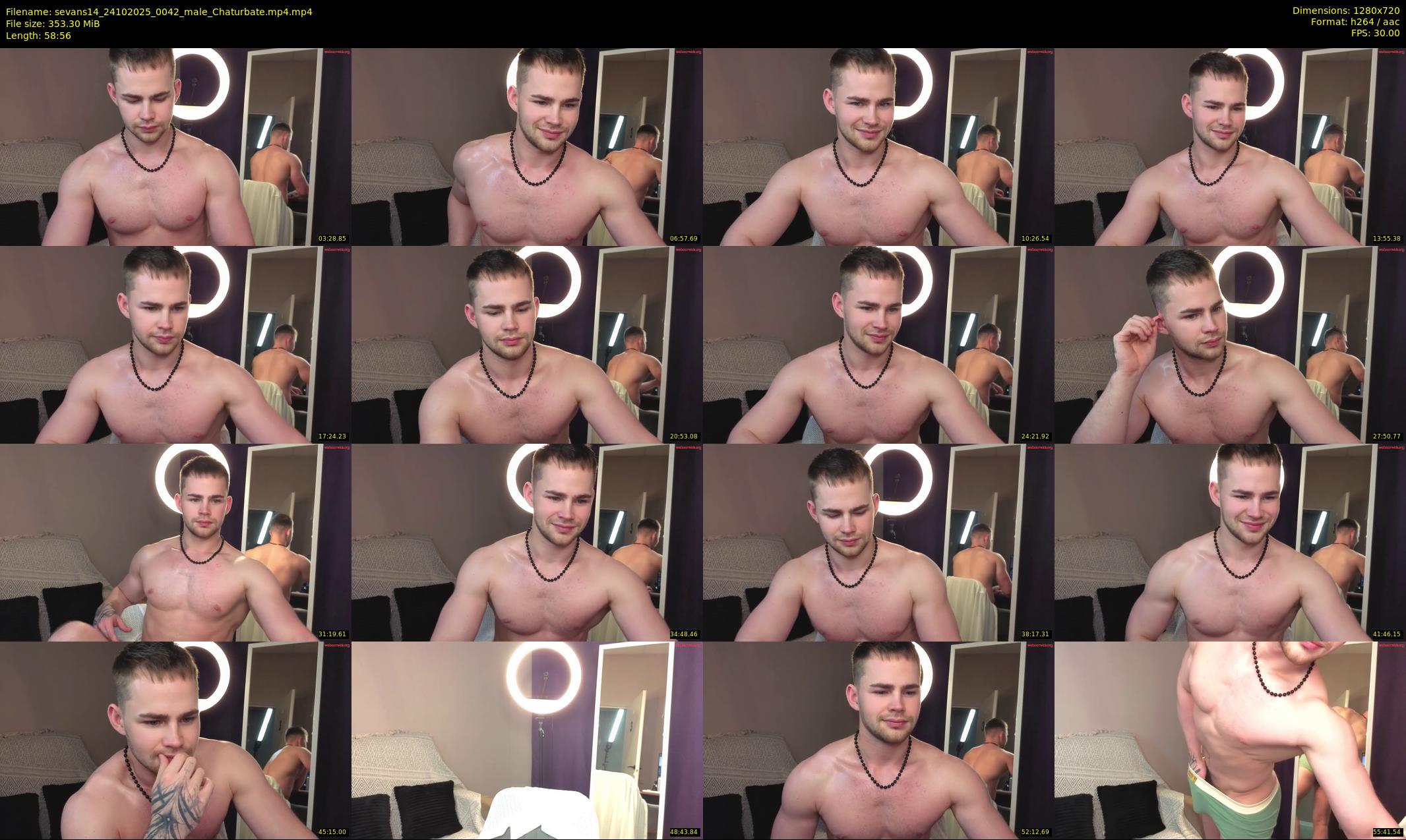sevans14 — 59 minute Chaturbate male cam show recording, 720p, Oct 24, 2025
