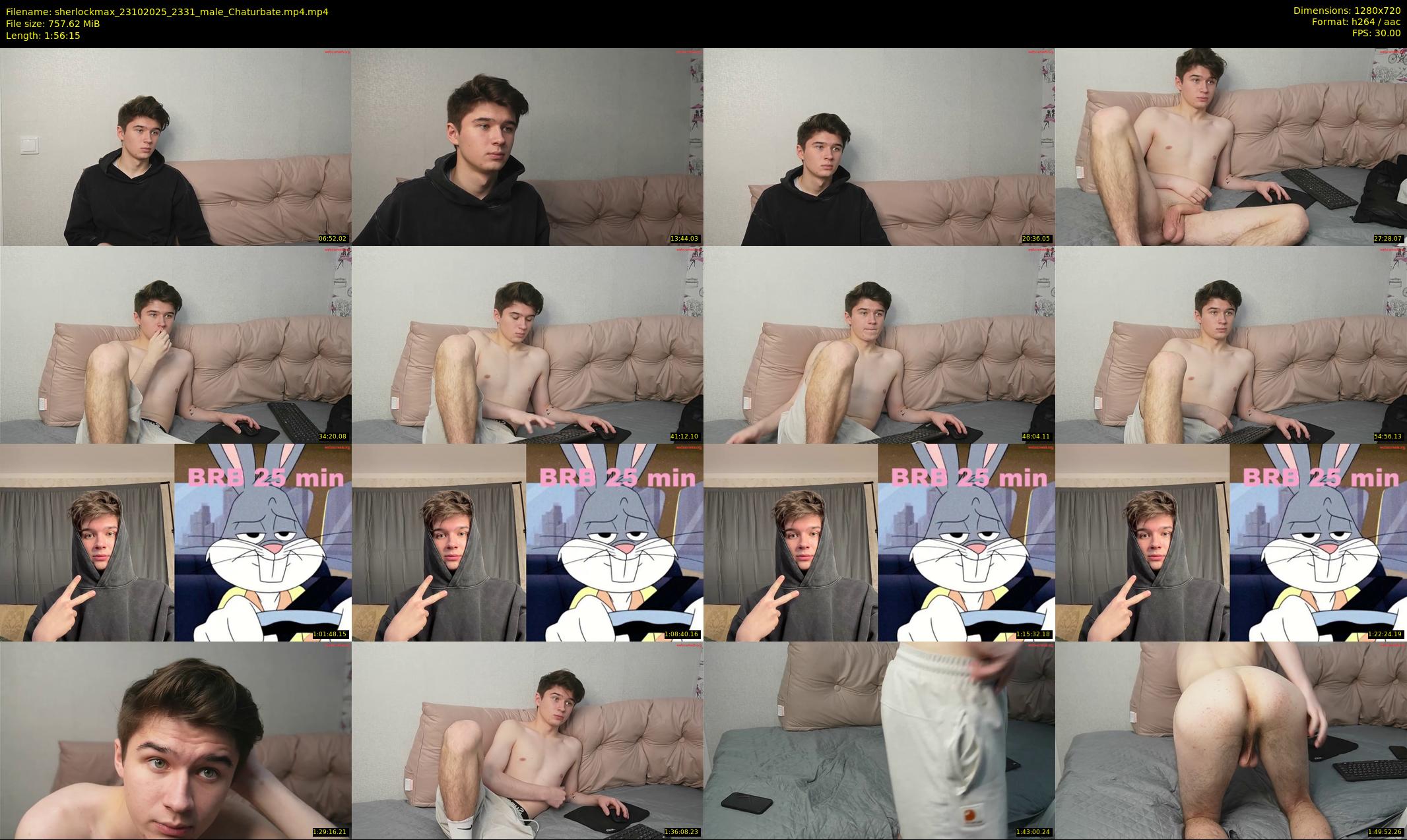 sherlockmax — 117 minute Chaturbate male cam show recording, 720p, Oct 23, 2025