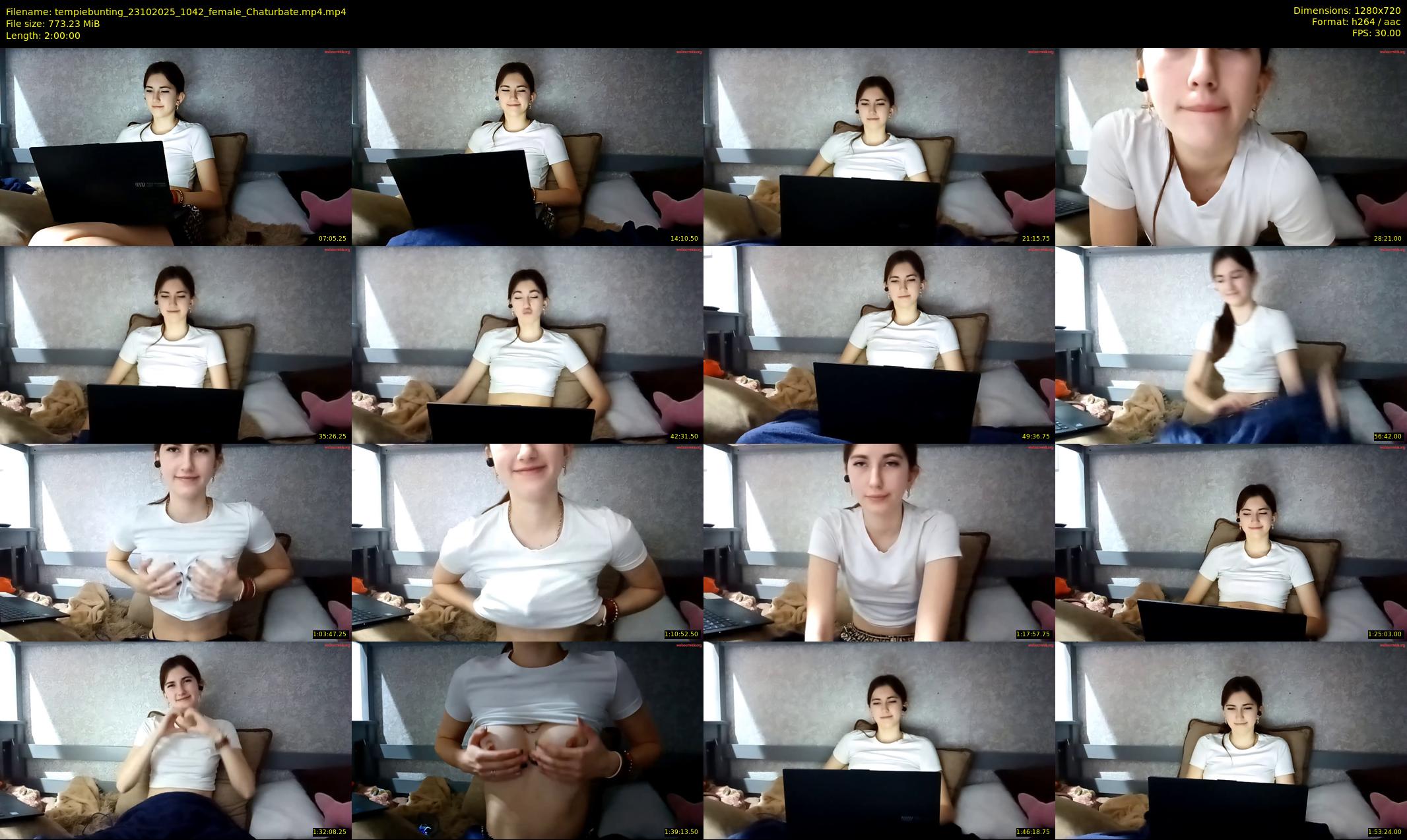 tempiebunting — 120 minute Chaturbate female cam show recording, 720p, Oct 23, 2025