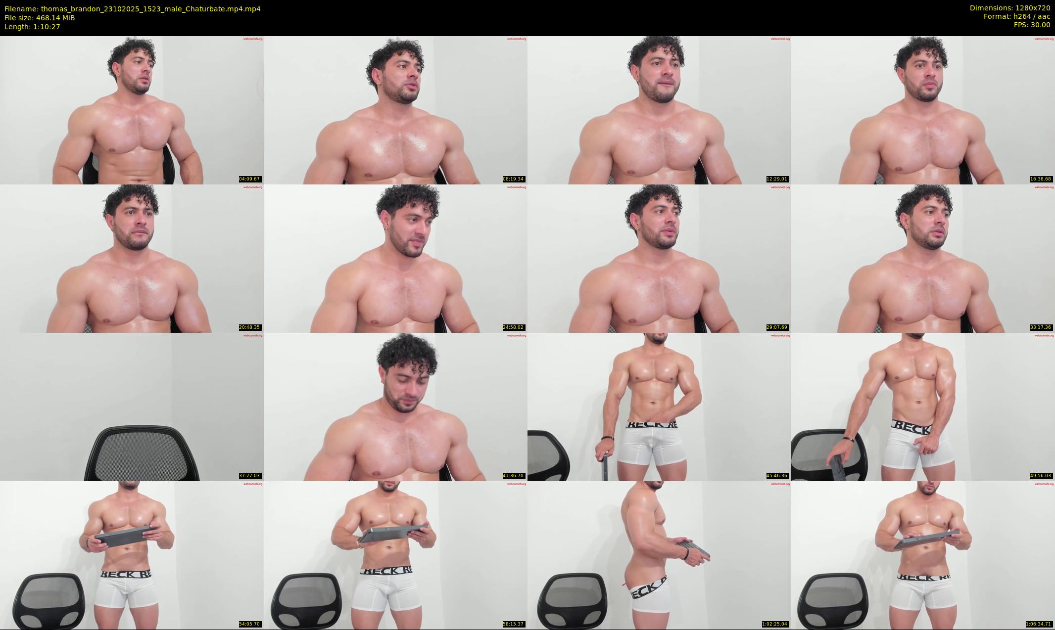thomas_brandon — 71 minute Chaturbate male cam show recording, 720p, Oct 23, 2025