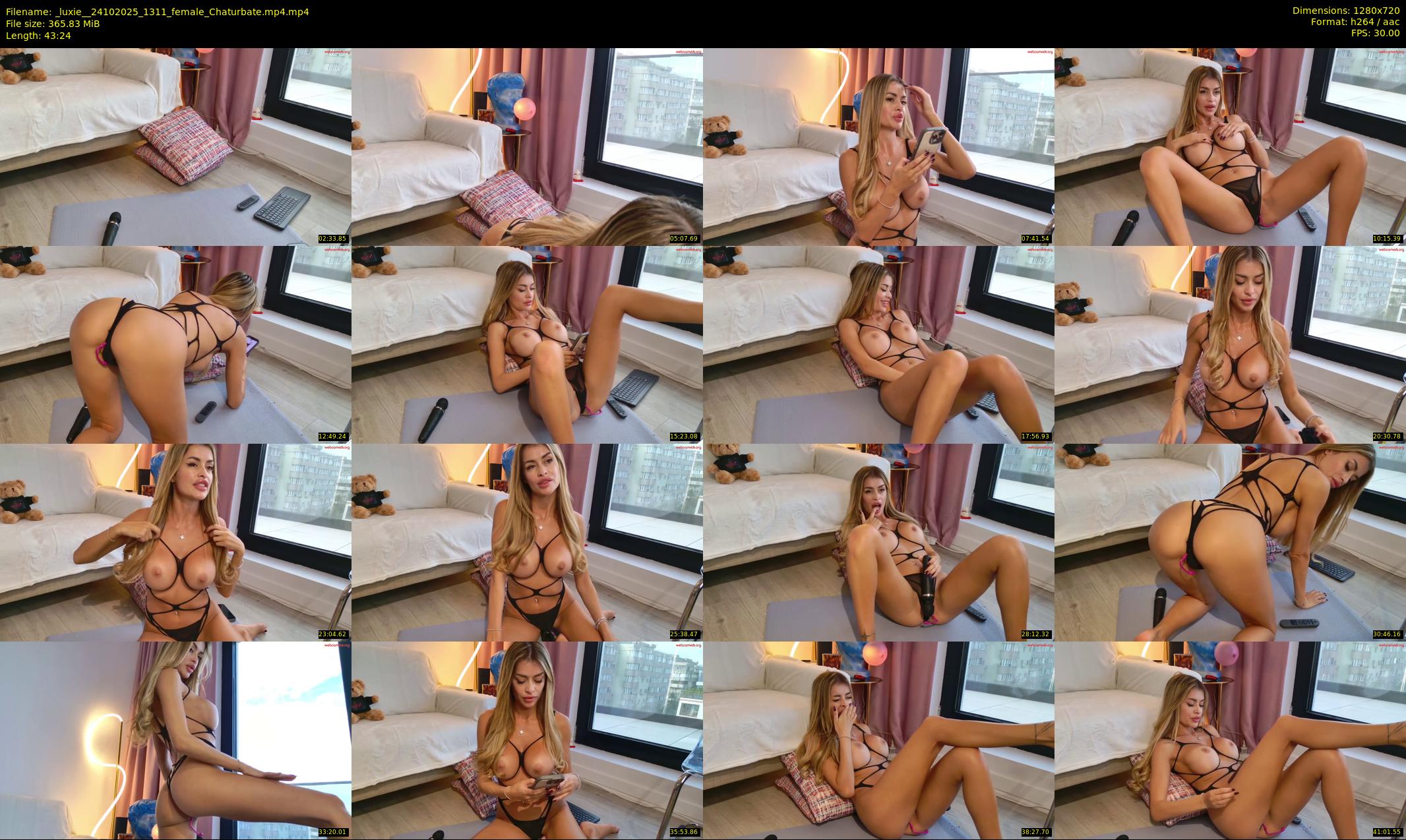 _luxie_ — 44 minute Chaturbate female cam show recording, 720p, Oct 24, 2025