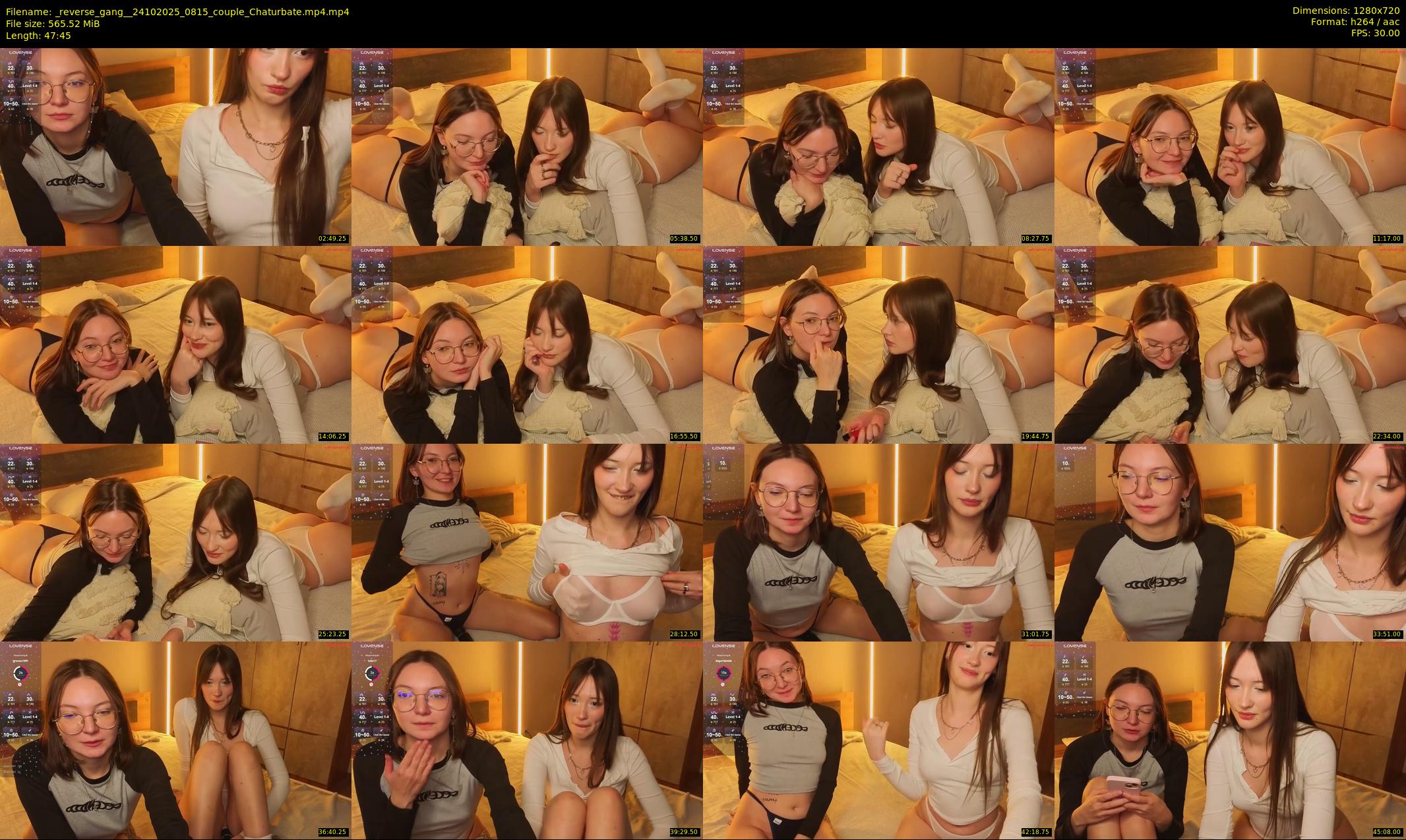 _reverse_gang_ — 48 minute Chaturbate couple cam show recording, 720p, Oct 24, 2025
