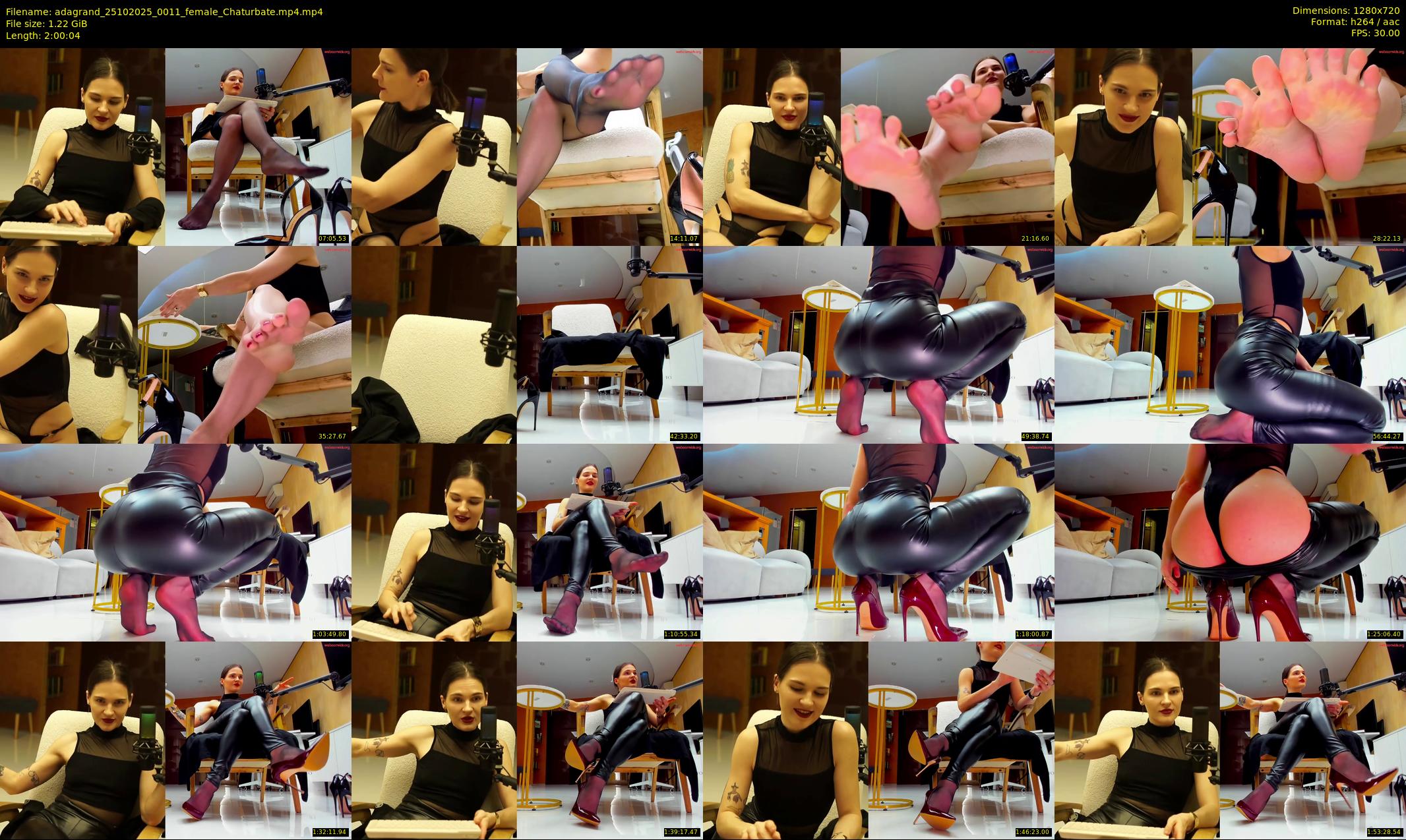 adagrand — 121 minute Chaturbate female cam show recording, 720p, Oct 25, 2025
