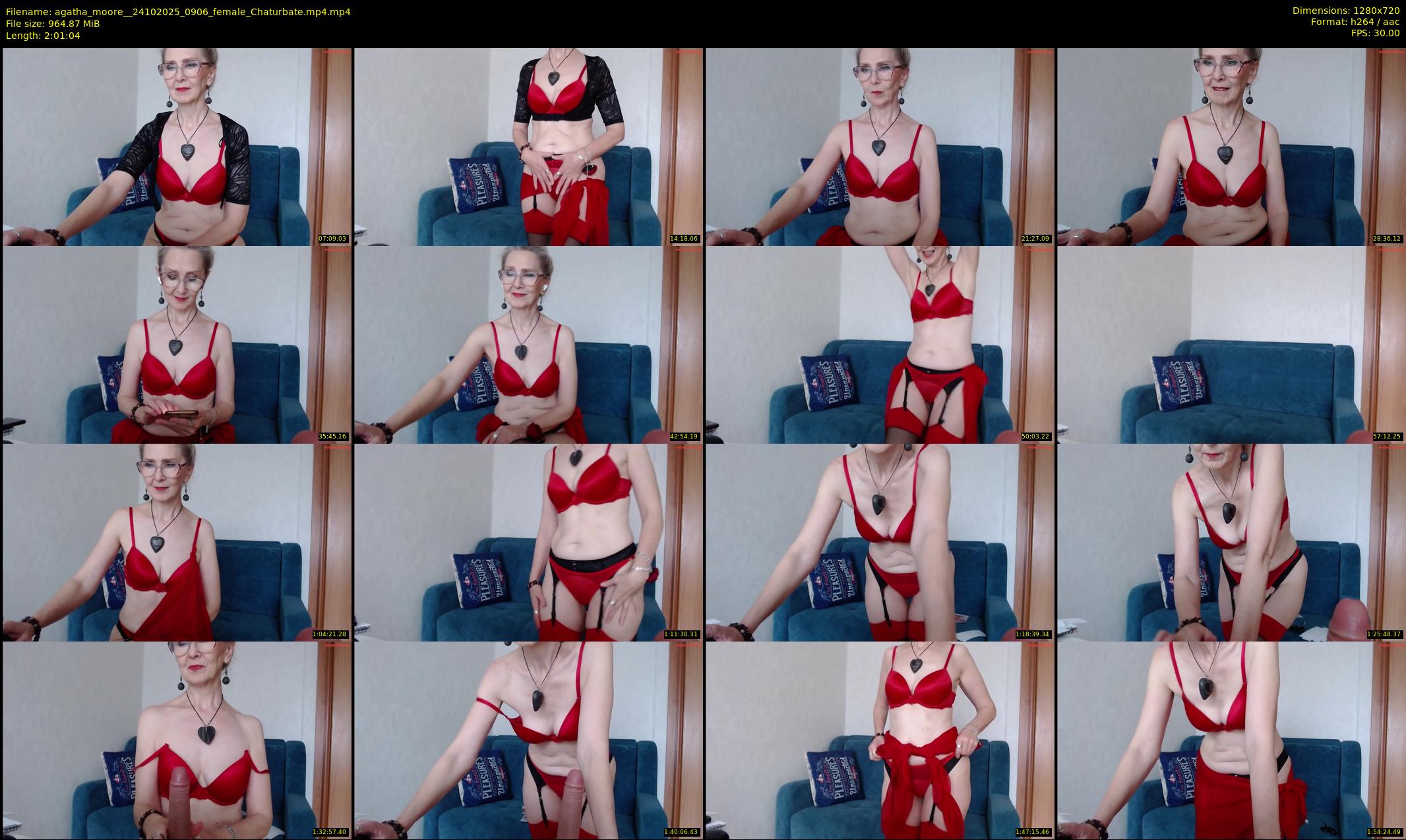 agatha_moore_ — 122 minute Chaturbate female cam show recording, 720p, Oct 24, 2025