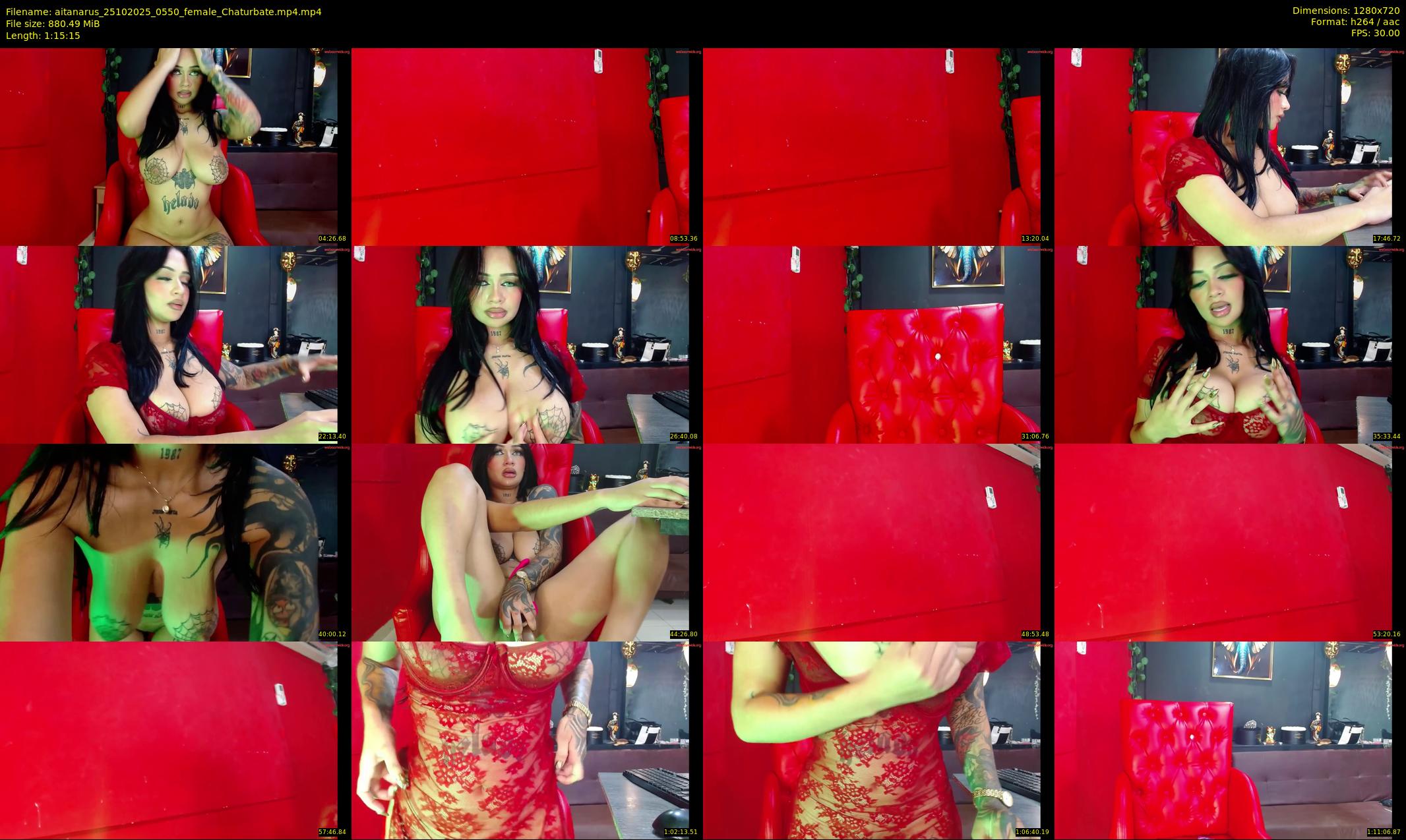 aitanarus — 76 minute Chaturbate female cam show recording, 720p, Oct 25, 2025